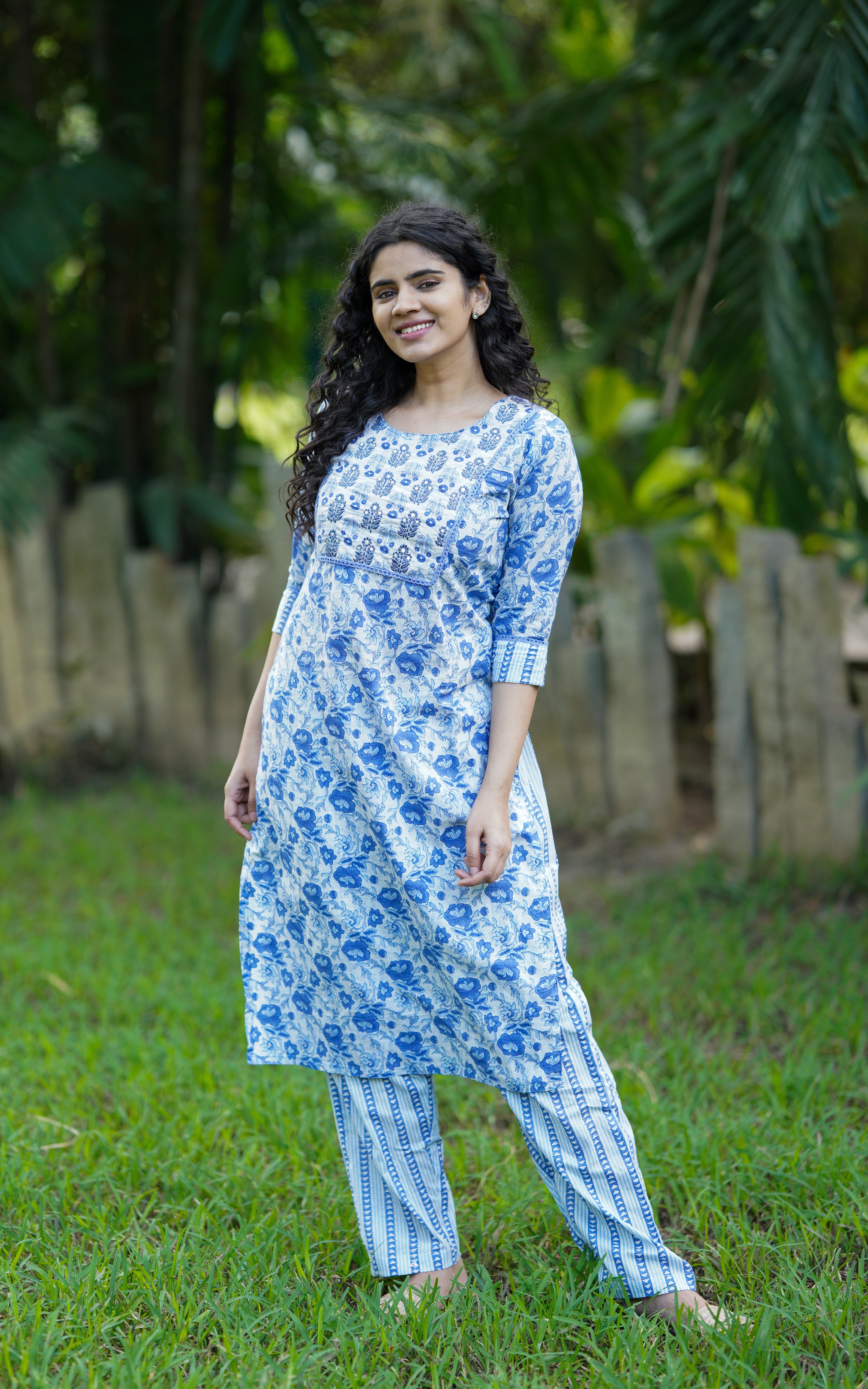 Balaji Cotton Ikkat Kurti with Pant Catalog 8 Pcs - Suratfabric.com