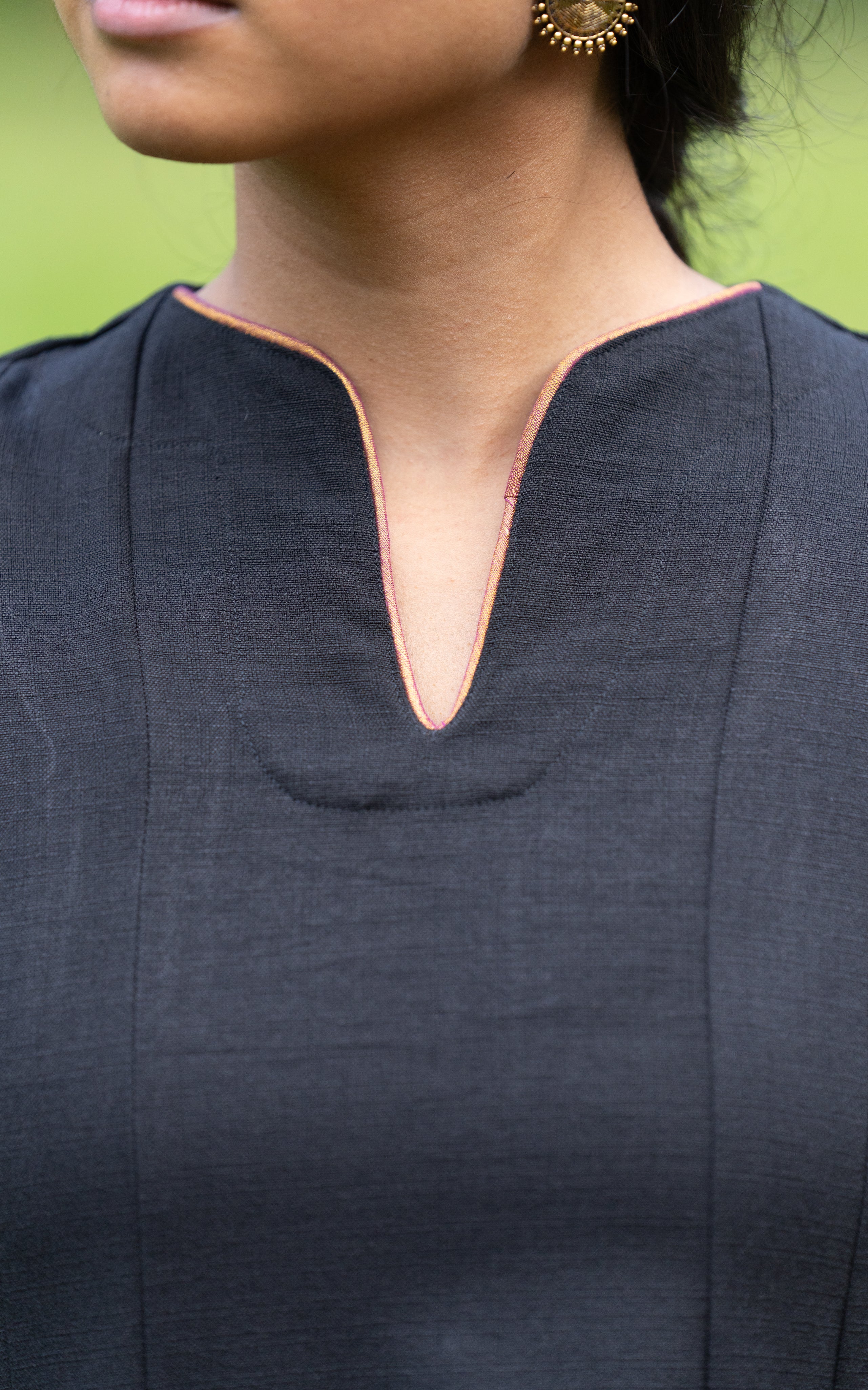 Raavanan Black (Kurti+Dupatta)