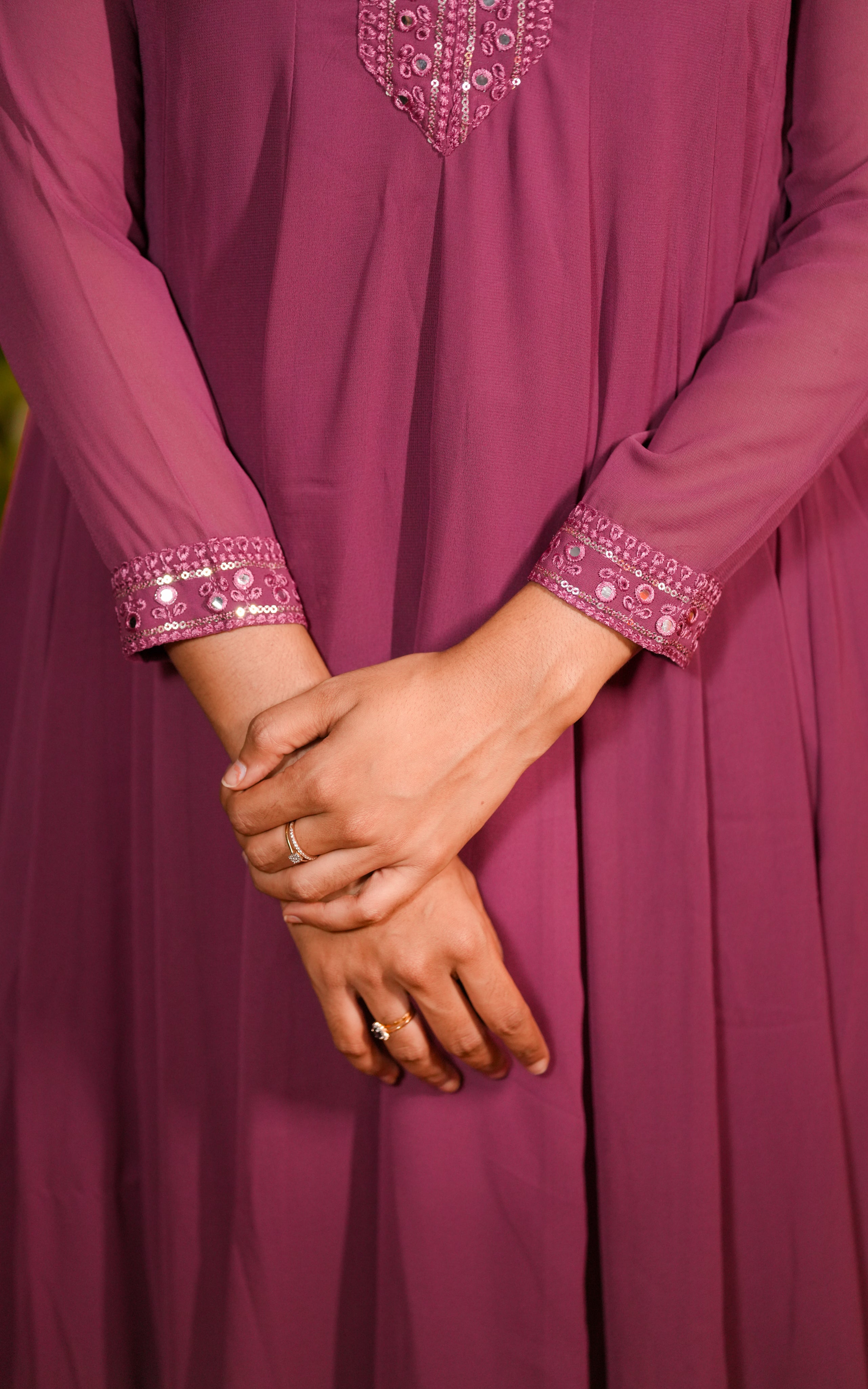 Matheesha Onion Pink (Kurti+Dupatta)