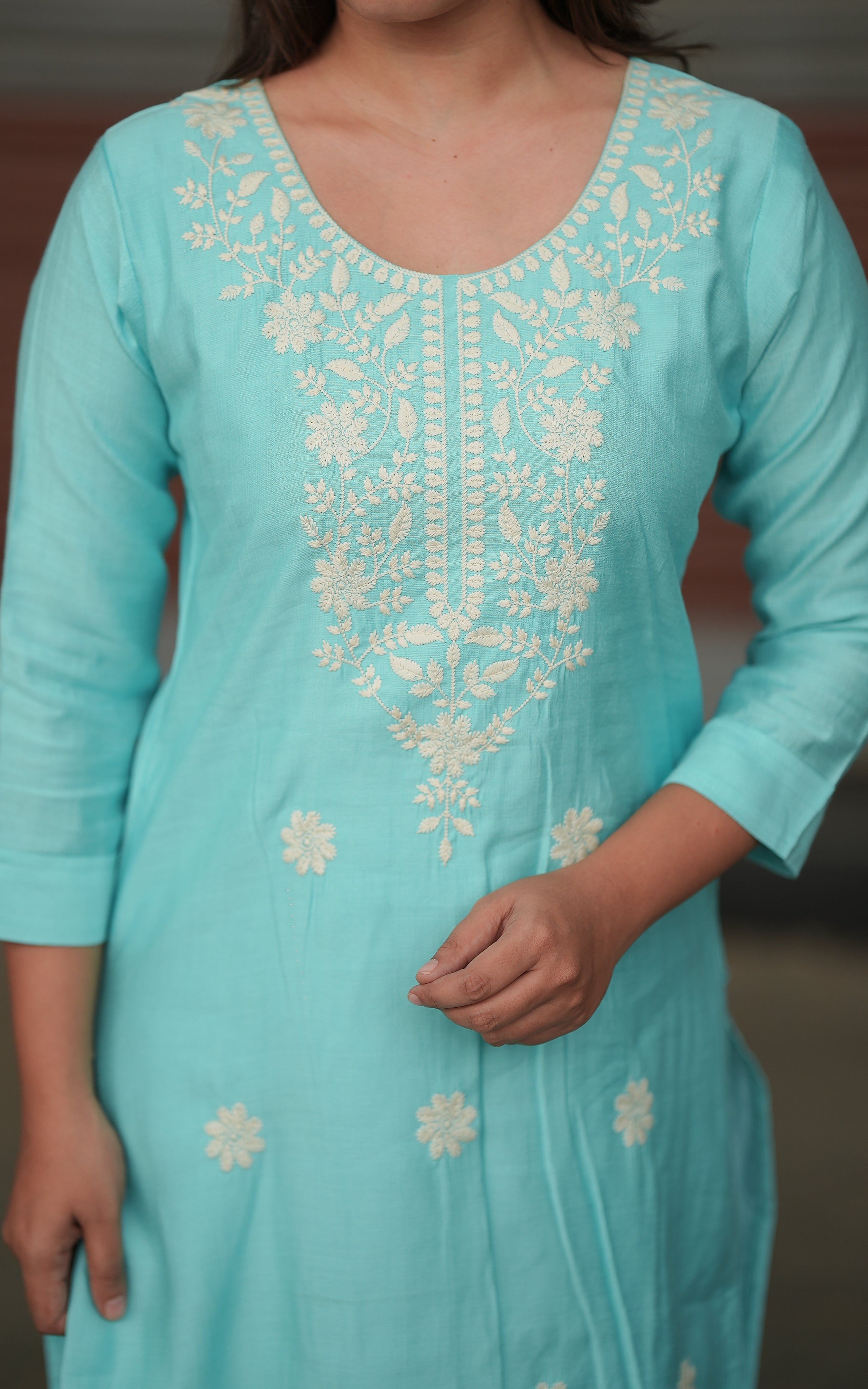 three foruth sleeve kurti