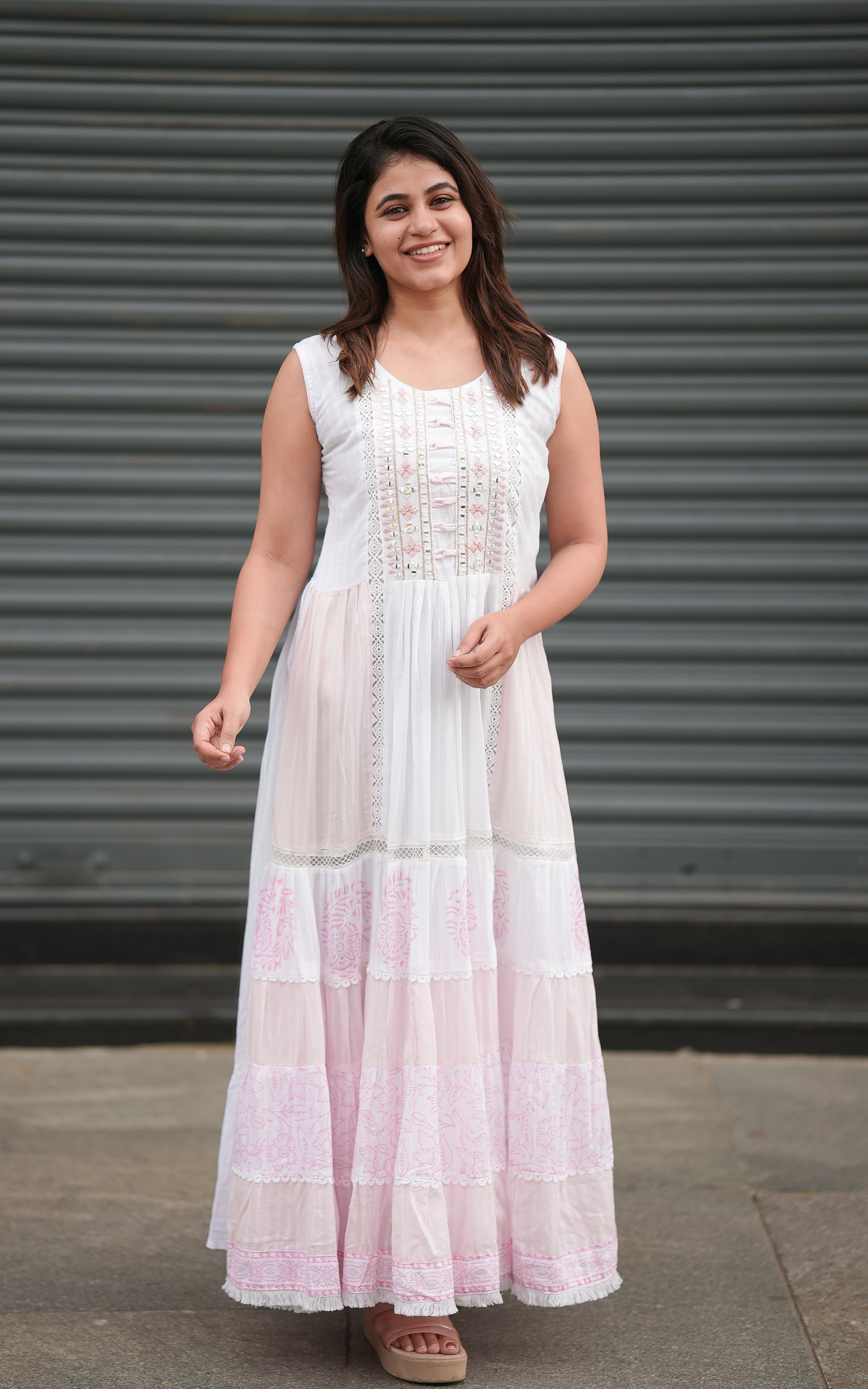 maxi kurti with lining