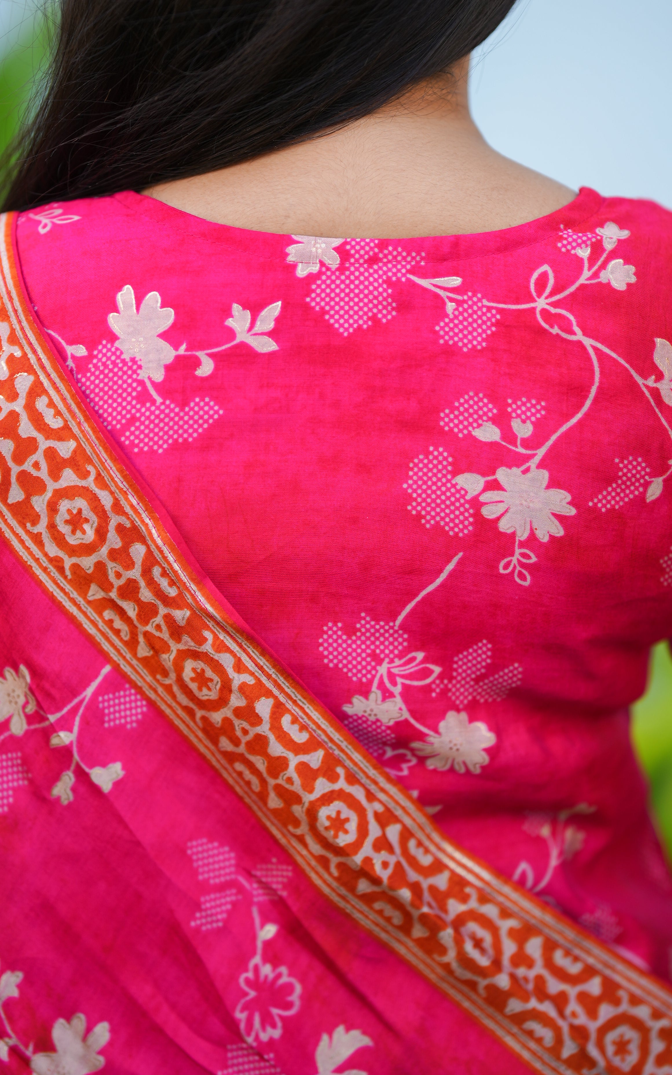 Manasii Pink (Kurti+Pant+Dupatta) KURTIS Instore