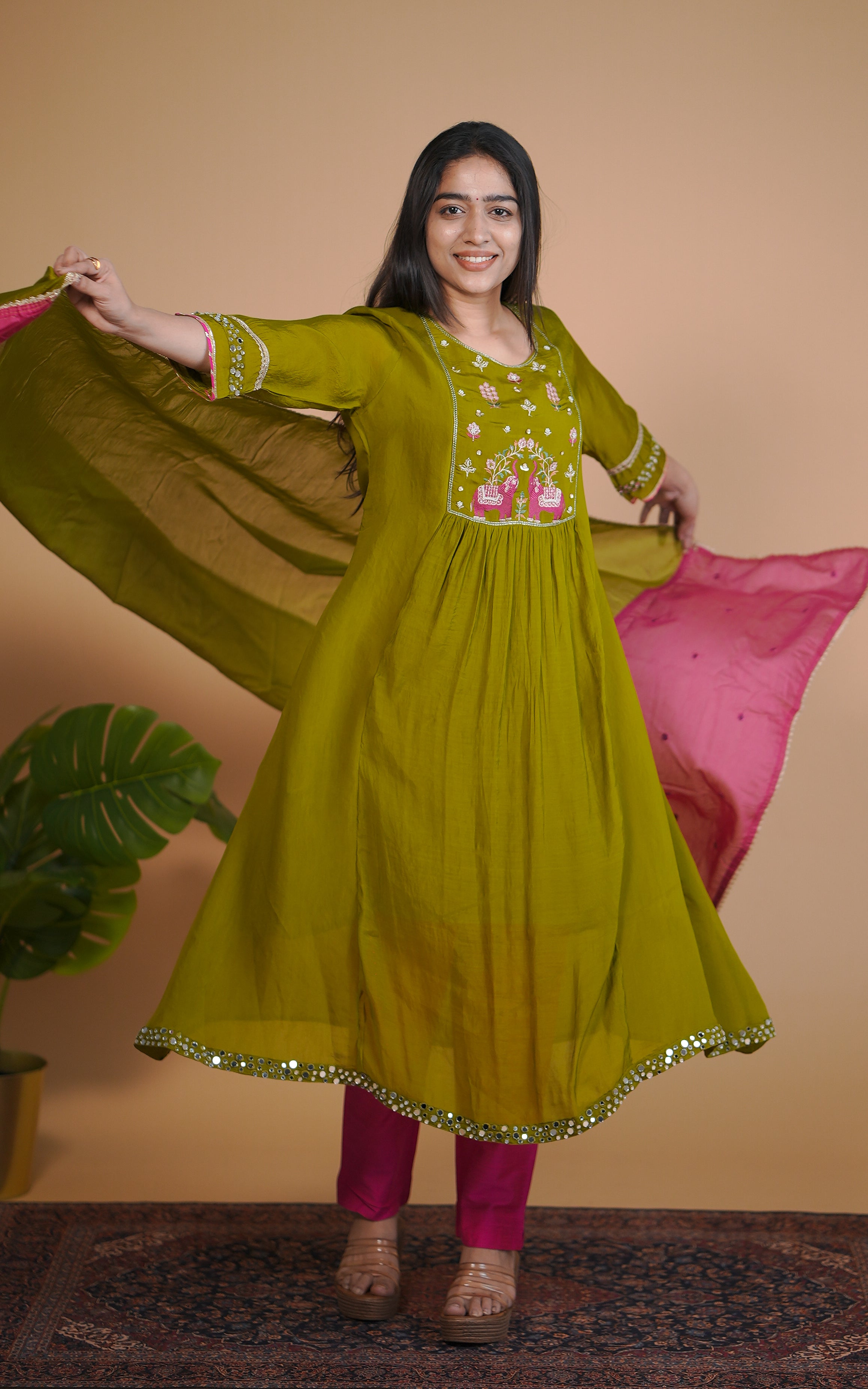 Aira B (Kurti+Dupatta)