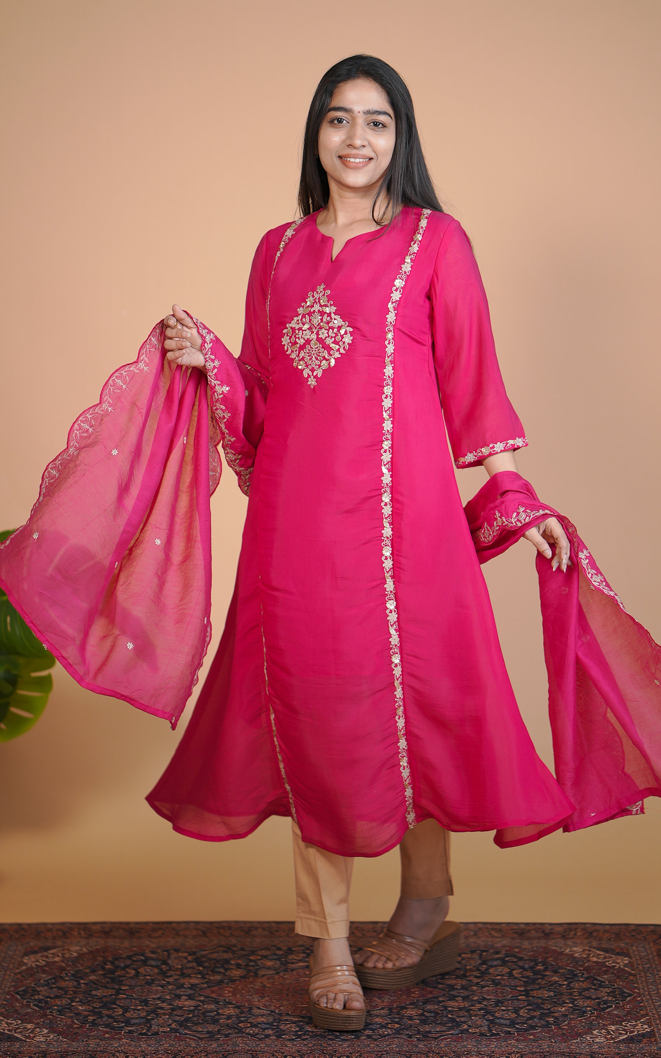 Zayara A (Kurti+Dupatta)
