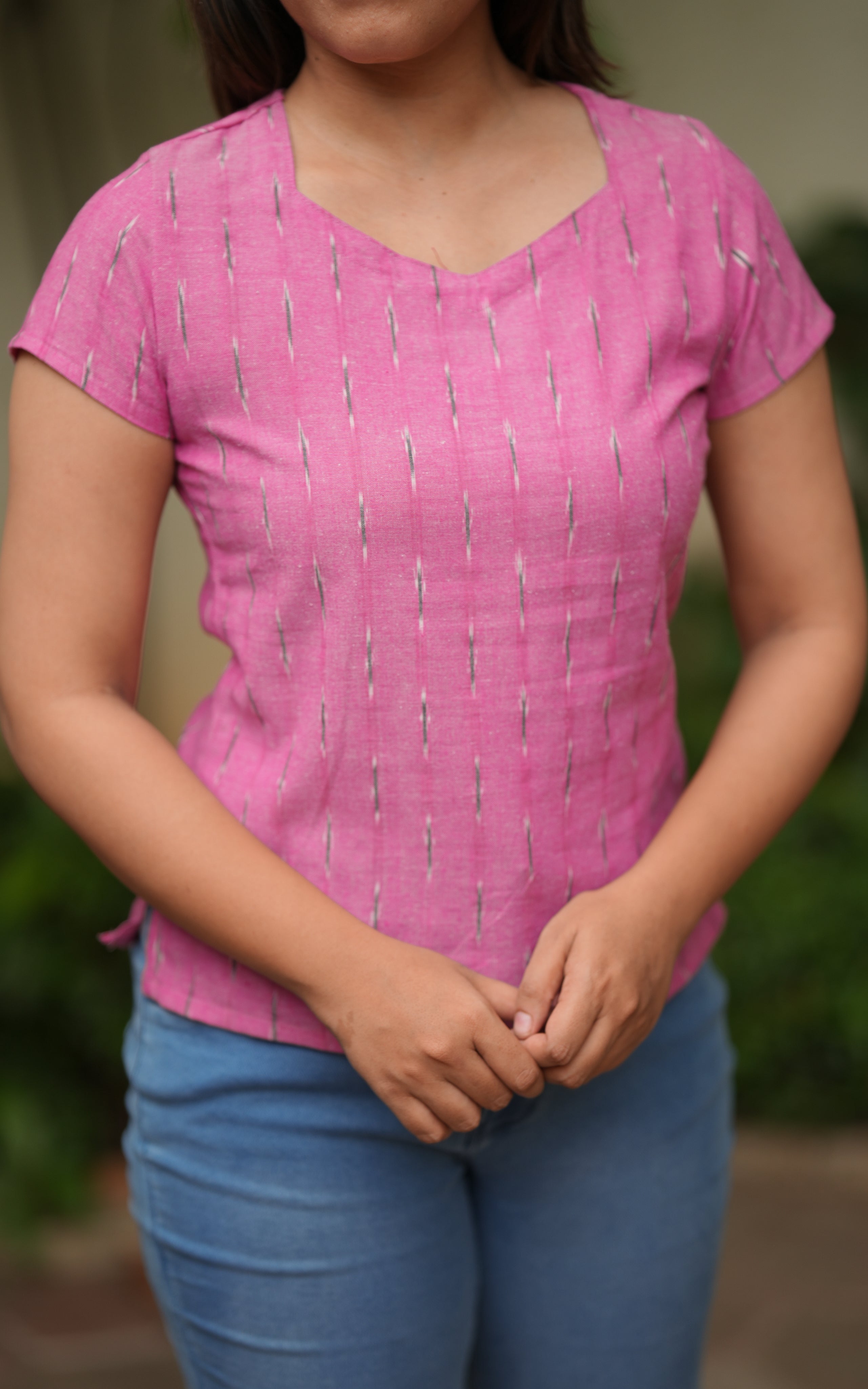 trendy indo western short top 