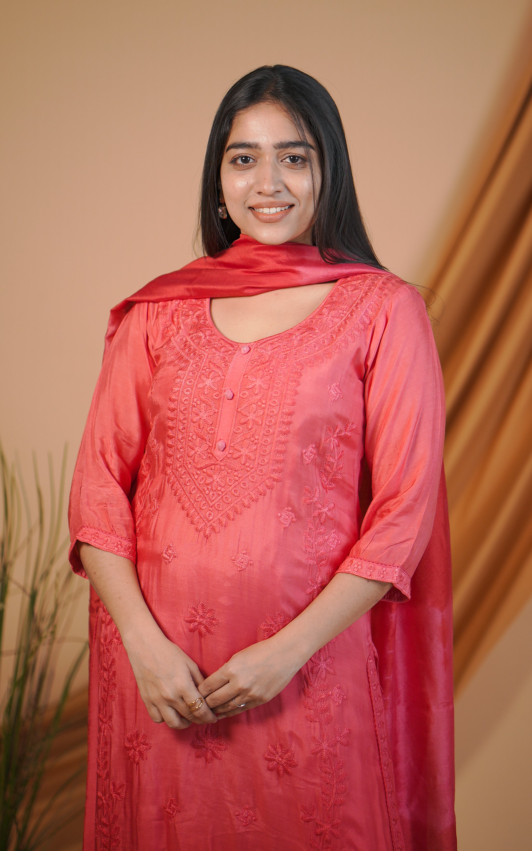 Madeline Ombre A (Kurti+Pant+Dupatta)