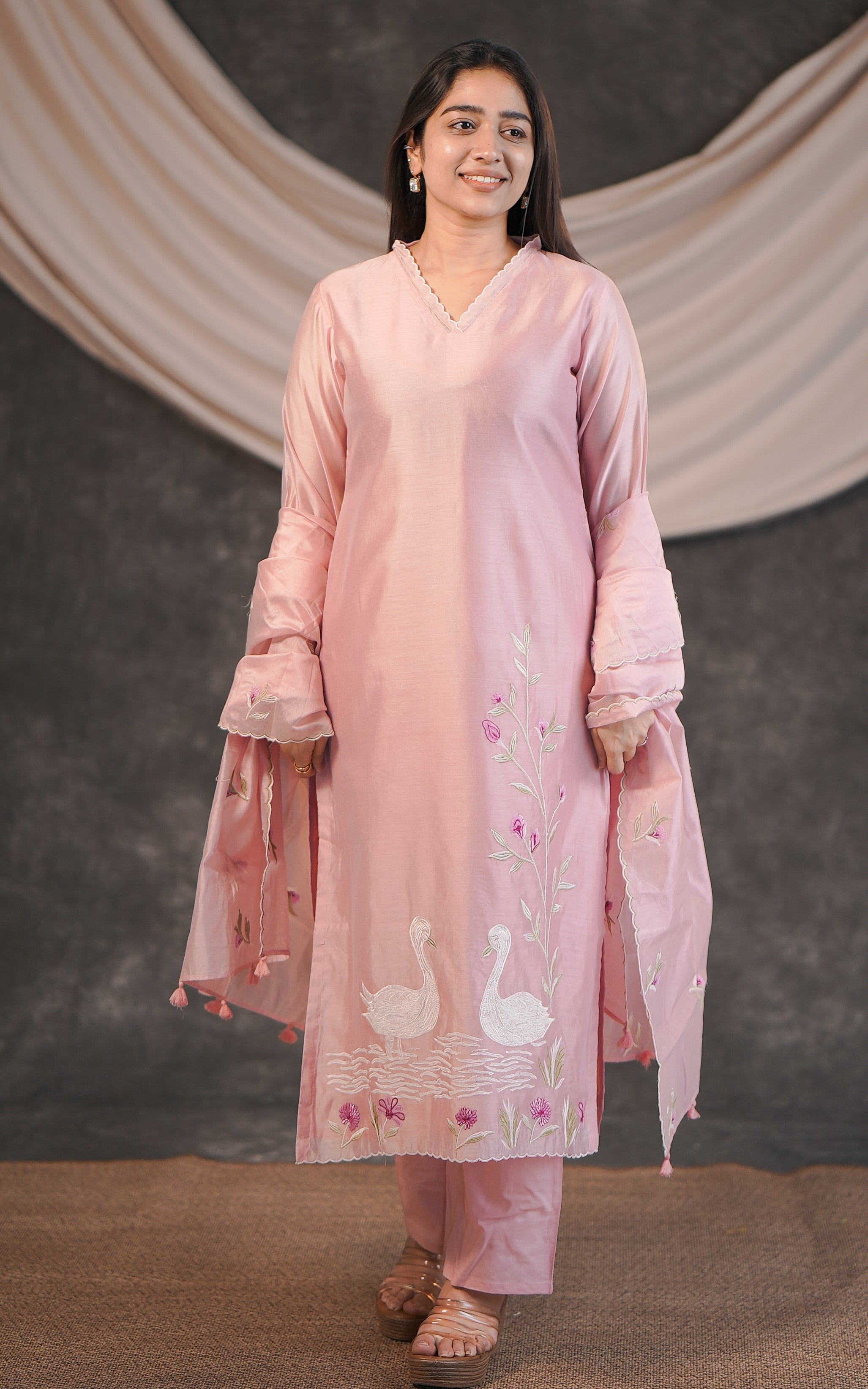 Dhajina (Kurti+Pant+Dupatta)