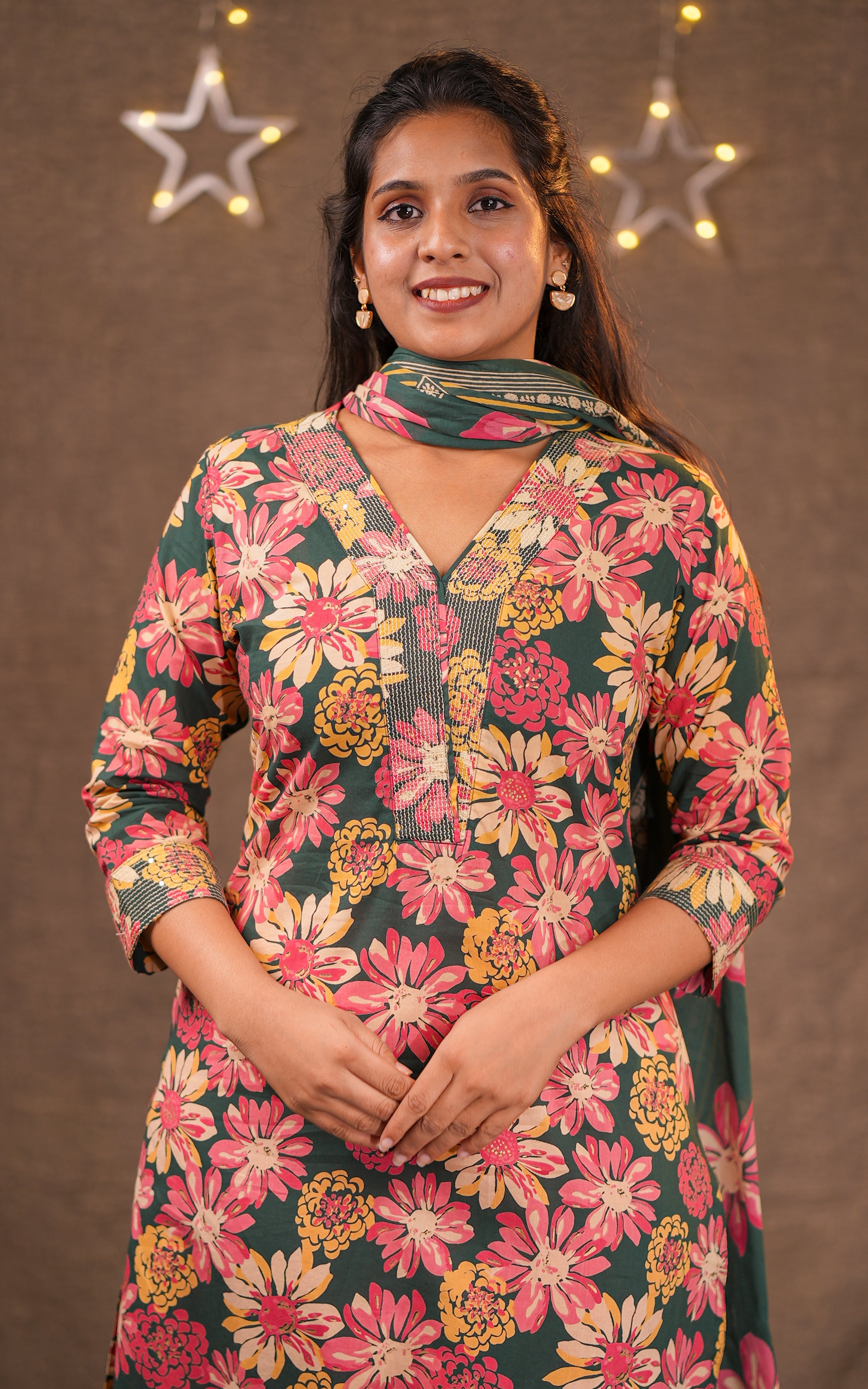Kalaimathi B (Kurti+Dupatta)