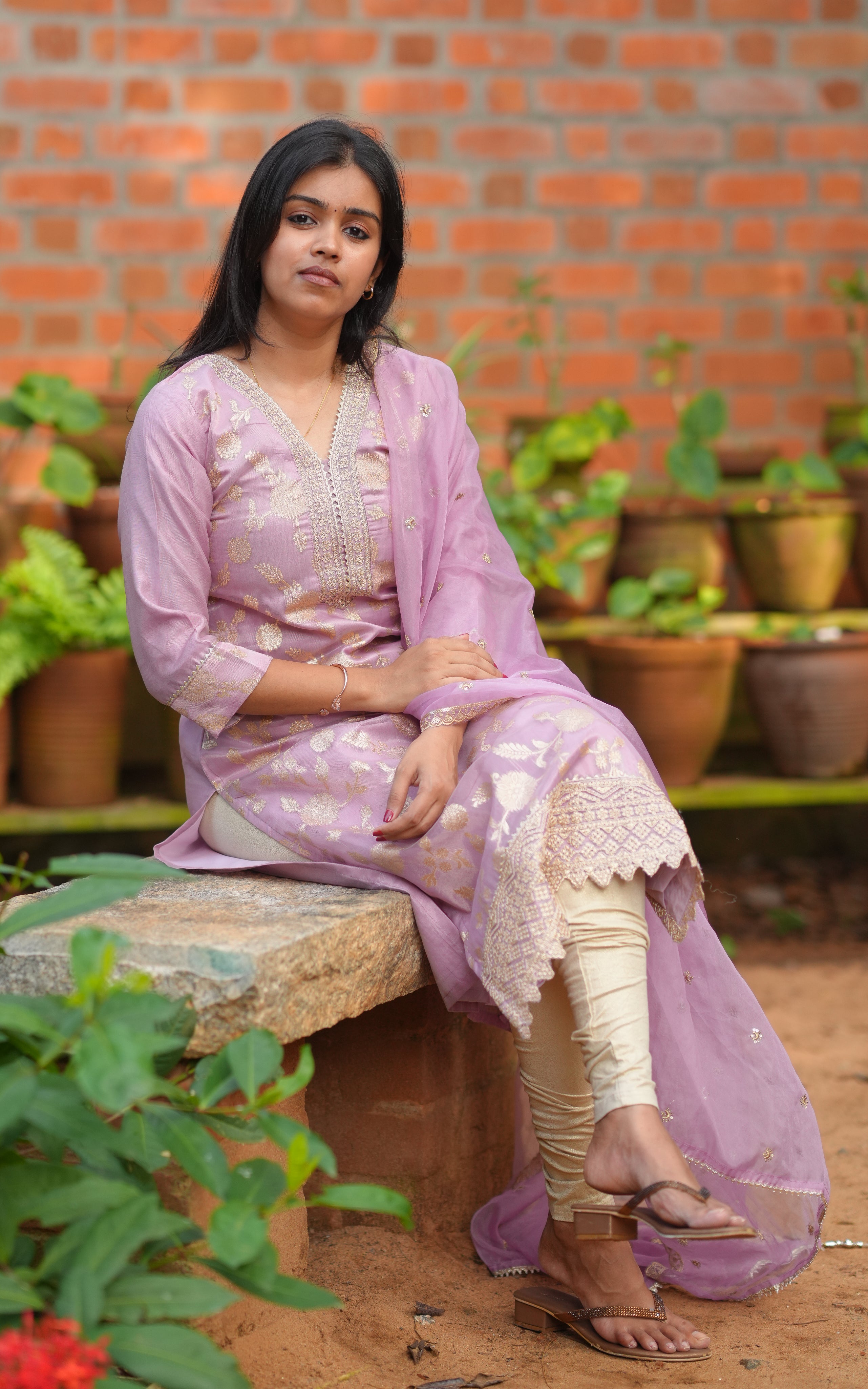 Anchitha (Kurti+Pant+Dupatta)