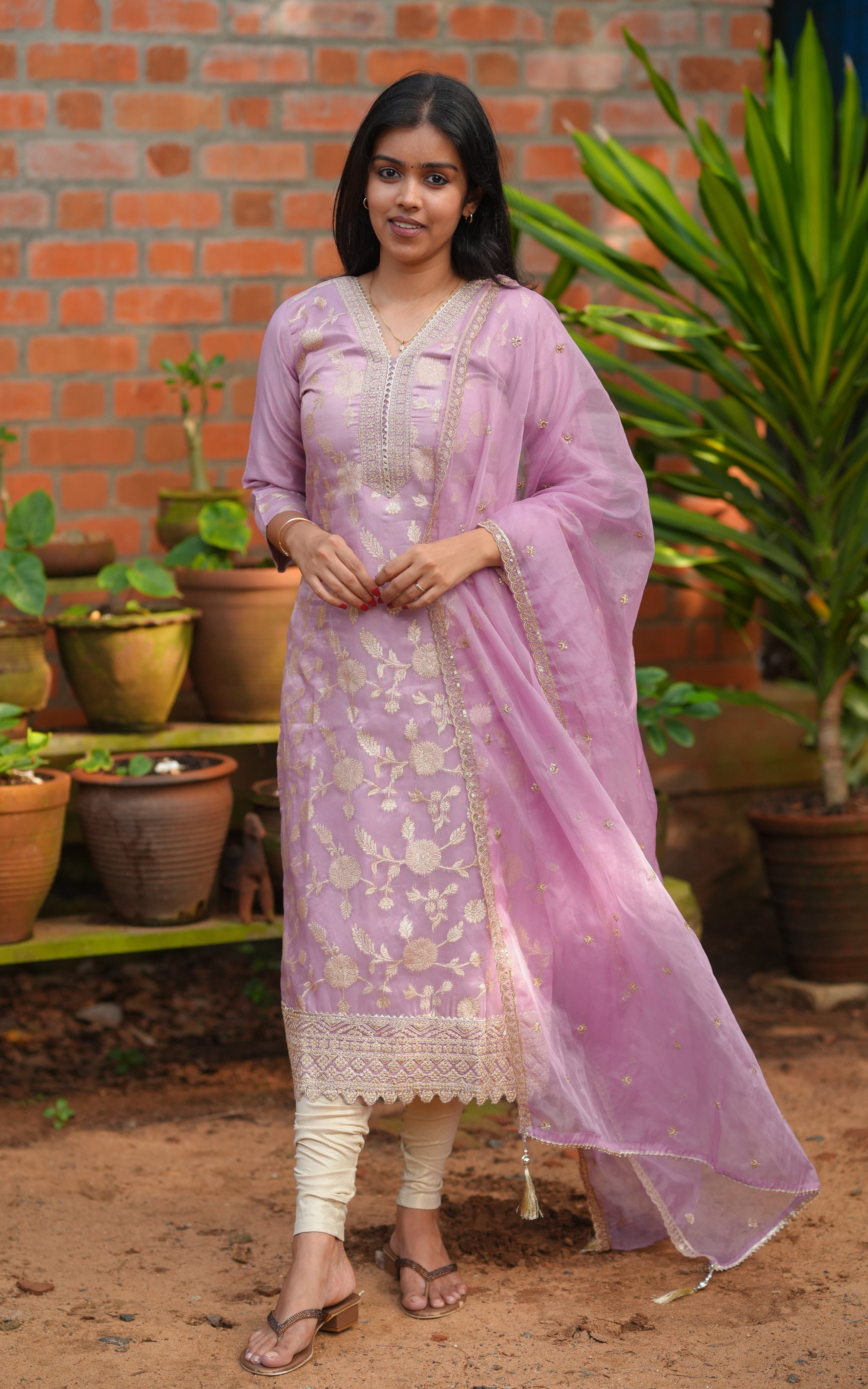 Anchitha (Kurti+Pant+Dupatta)