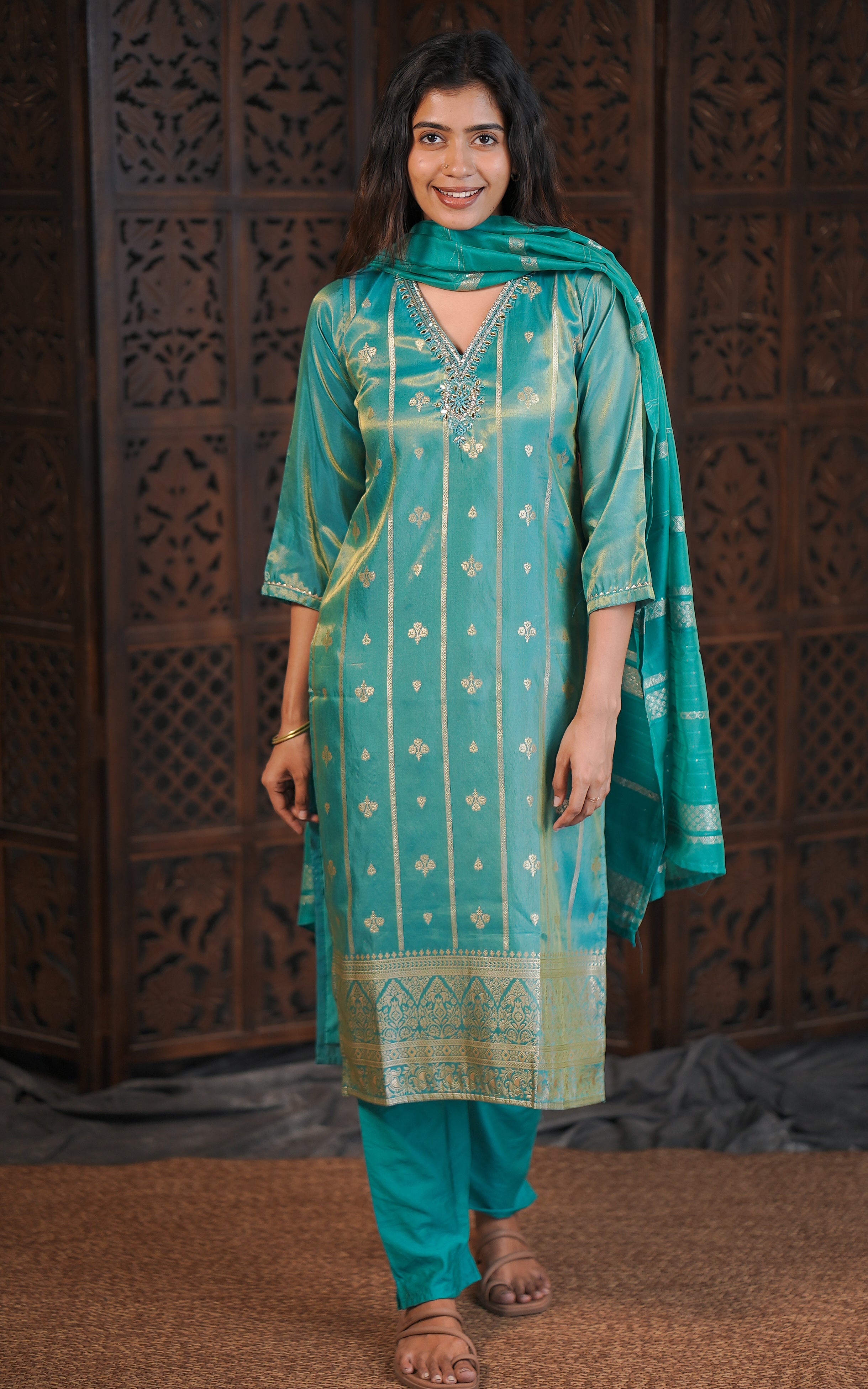 Vinutha (Kurti+Pant+Dupatta)