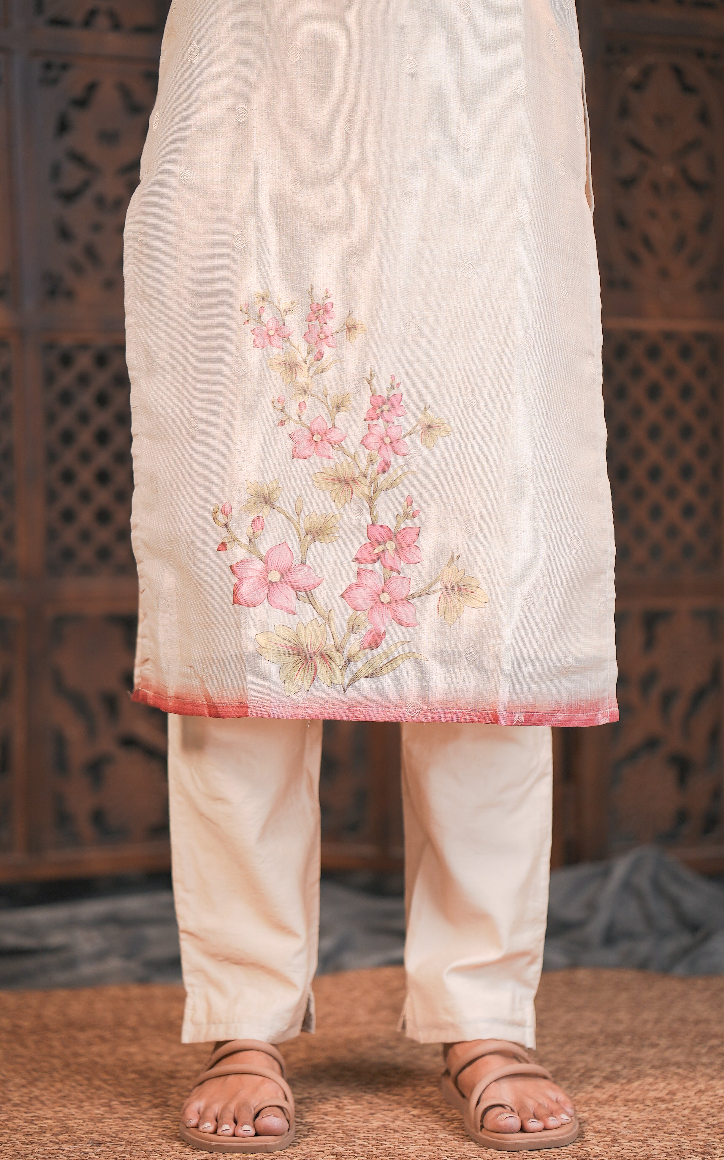 Mozhimathi (Kurti+Pant+Dupatta)