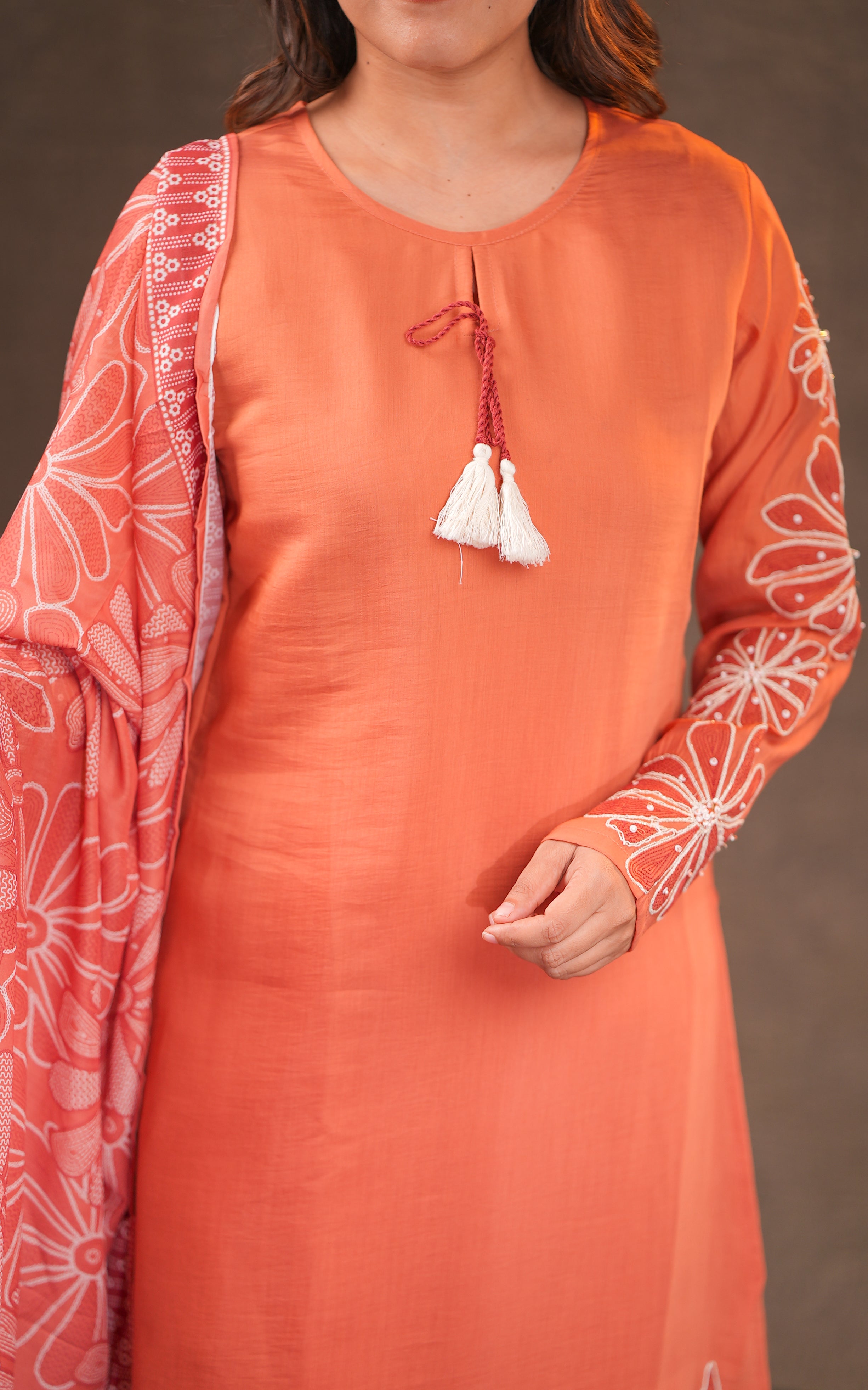 Embroidery kurti