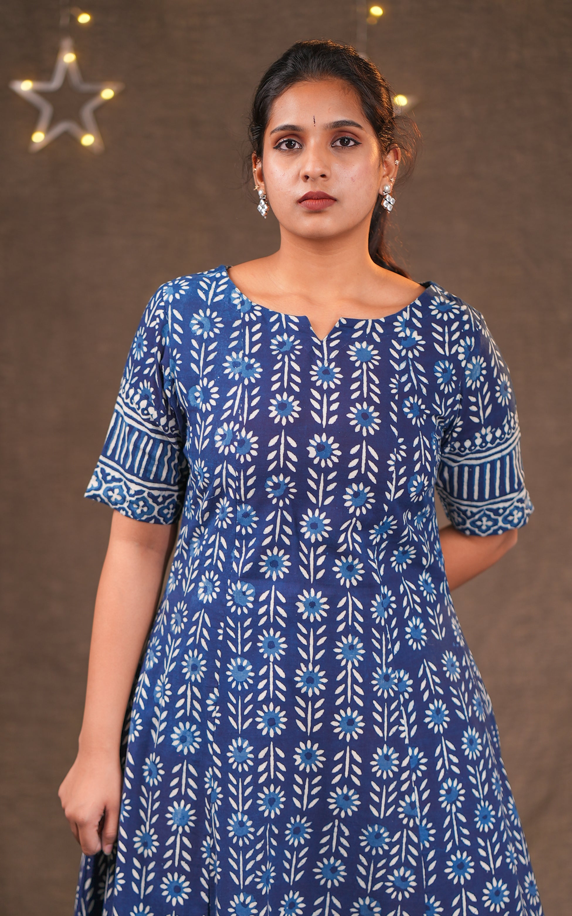 Yugamithra Indigo B (Kurti+Pant)