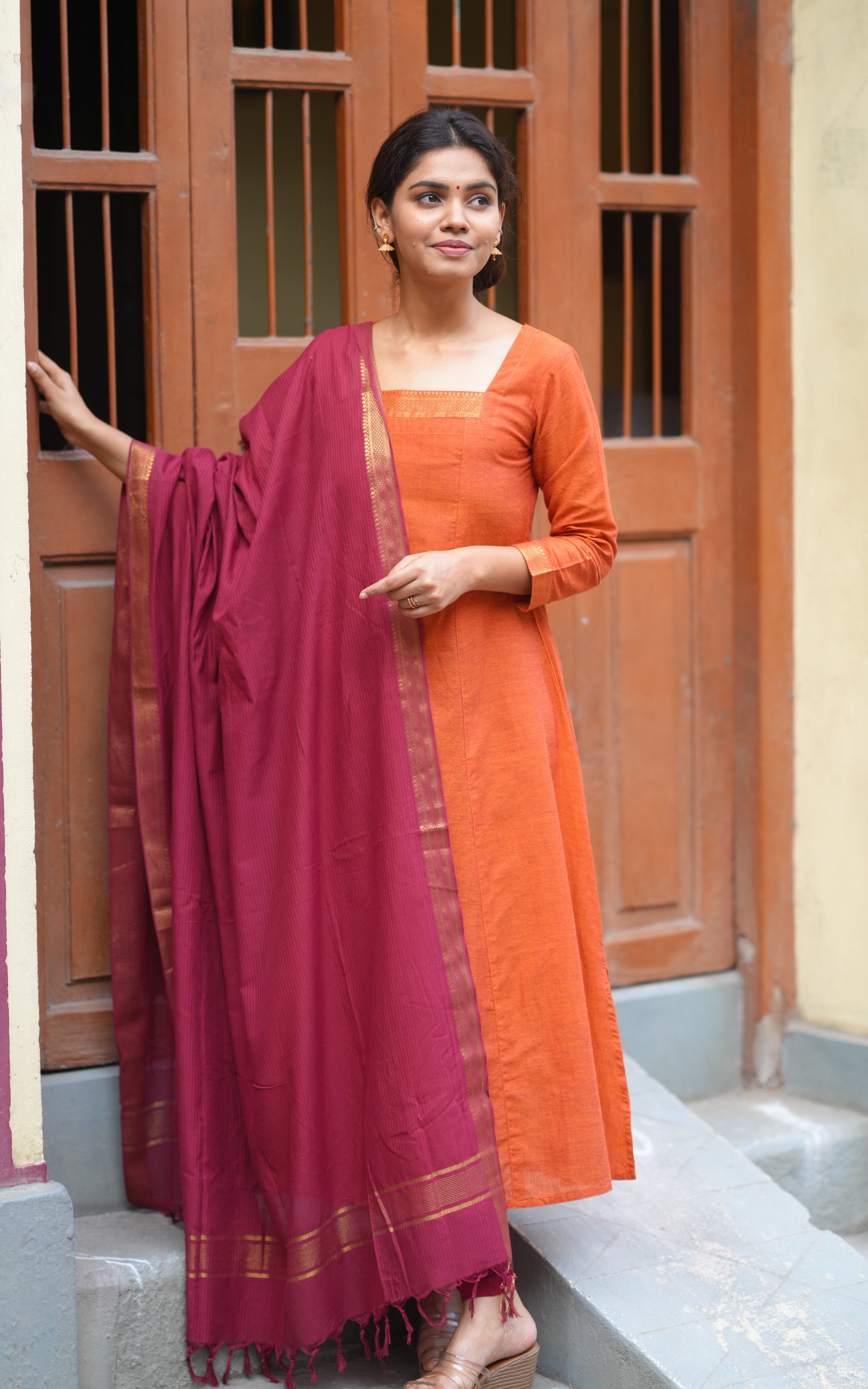 Jodi Simran Inspired 20 (Kurti+Dupatta) KURTIS Instore