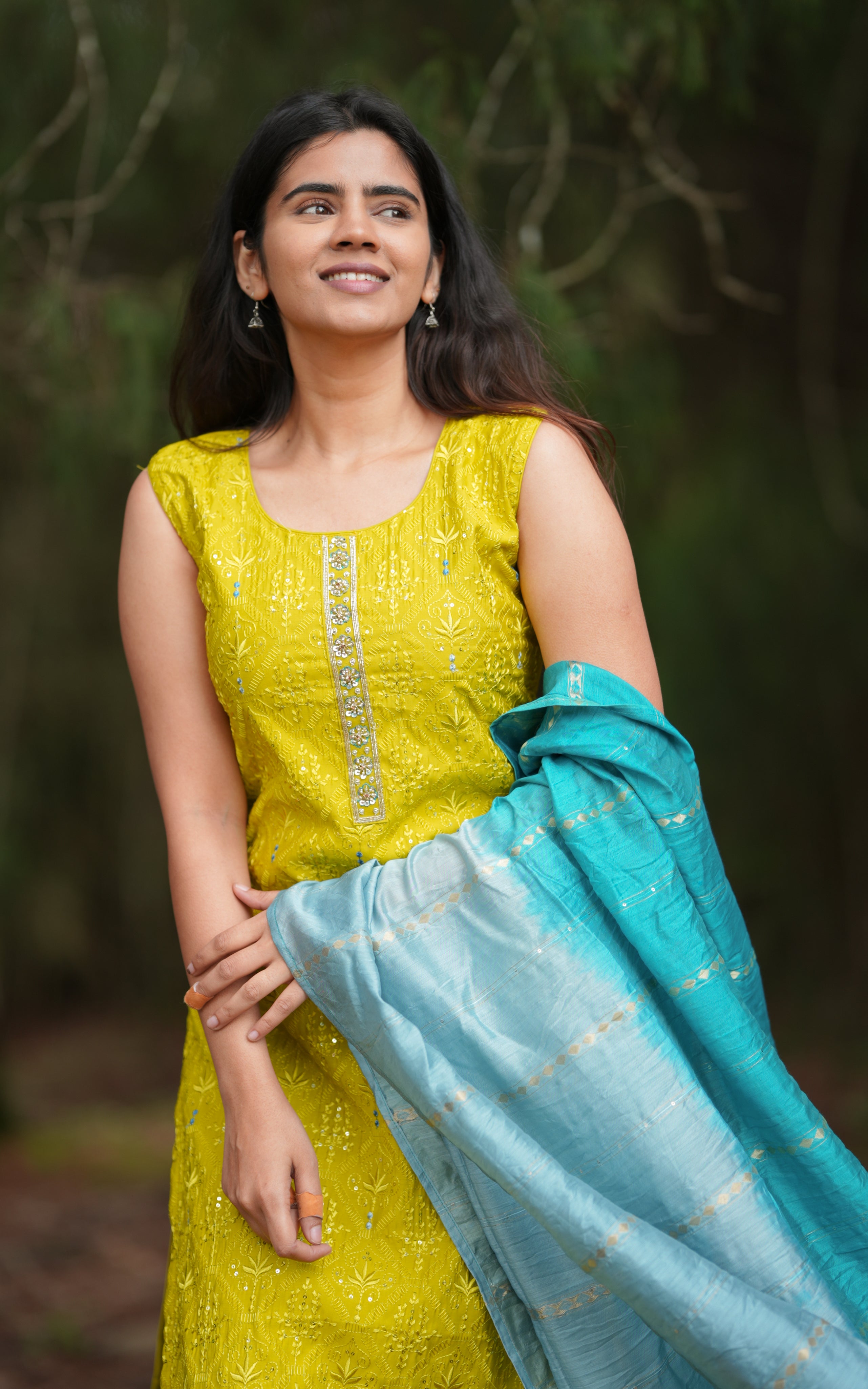 Maalini (Kurti+Pant+Dupatta)