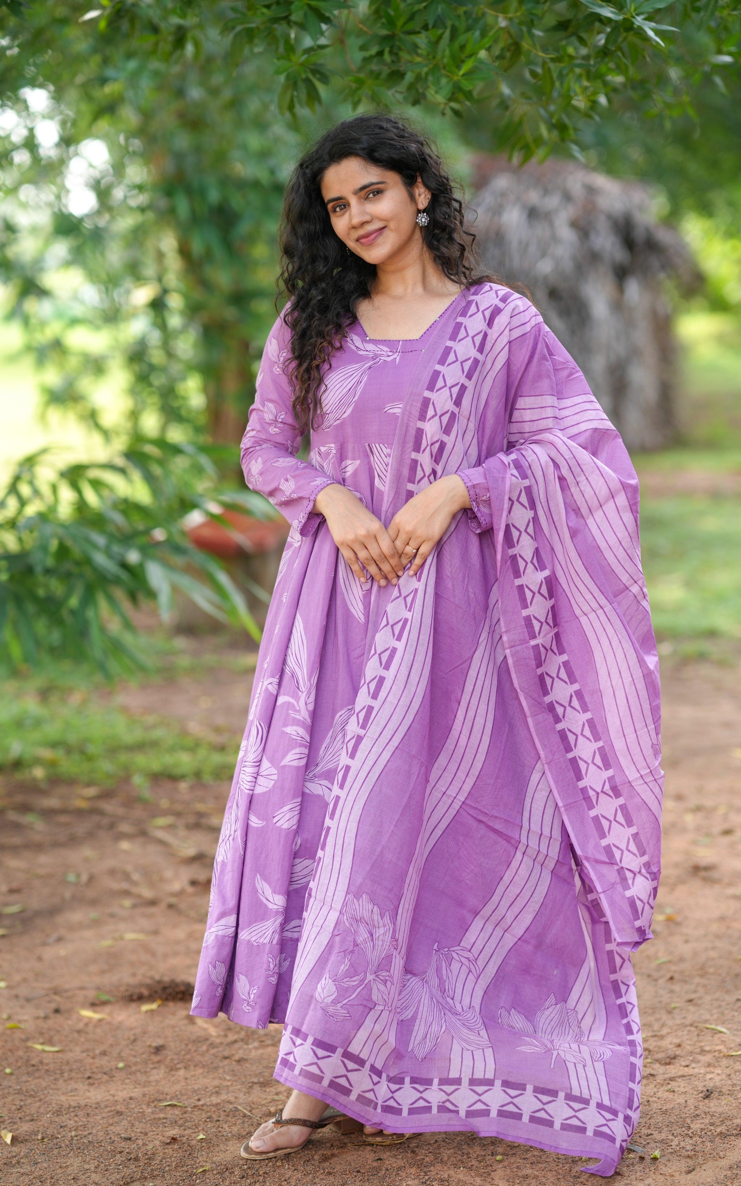 Perarasi  (Kurti+Dupatta)