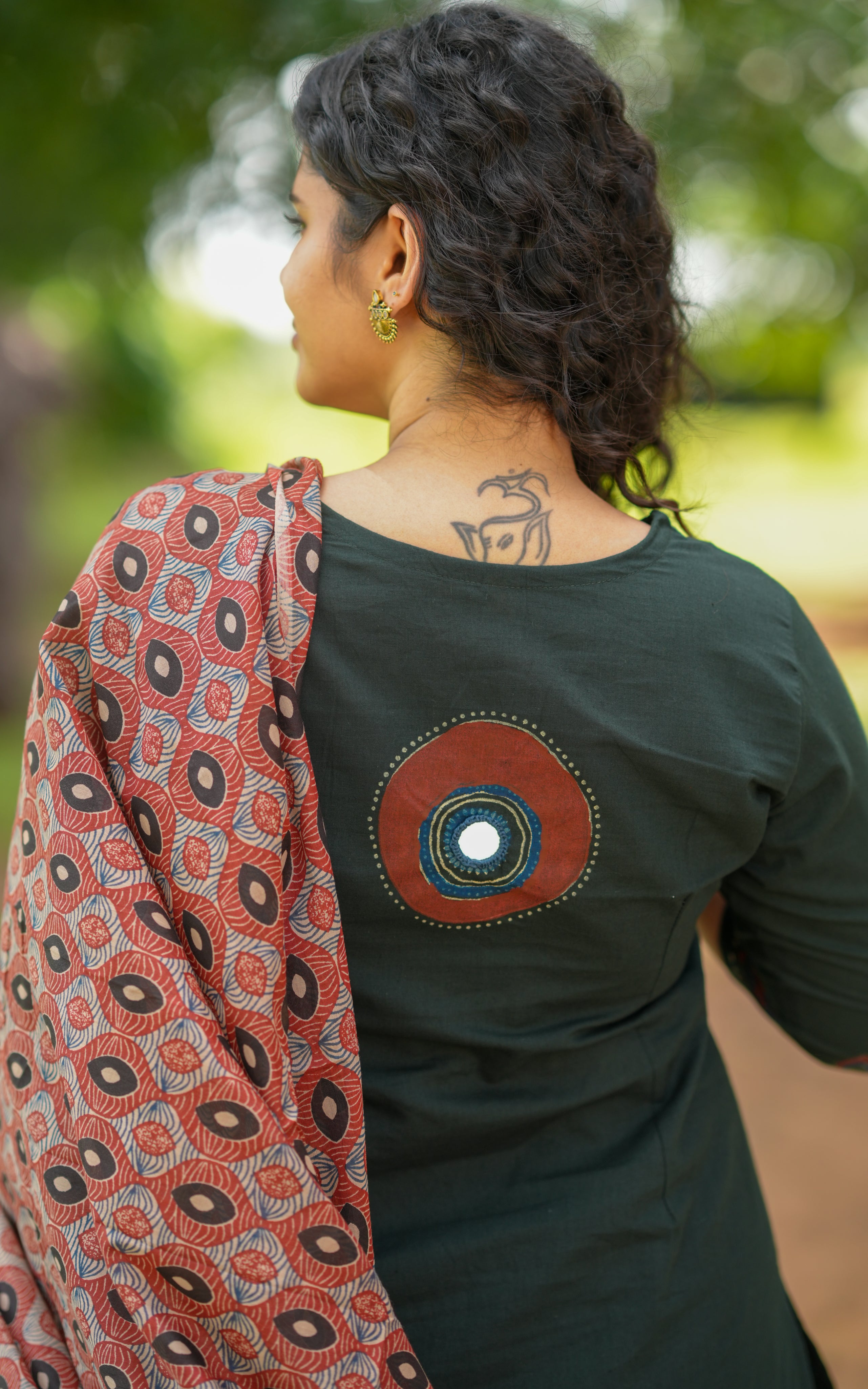 Aahana HandBlock (Kurti+Pant+Dupatta)