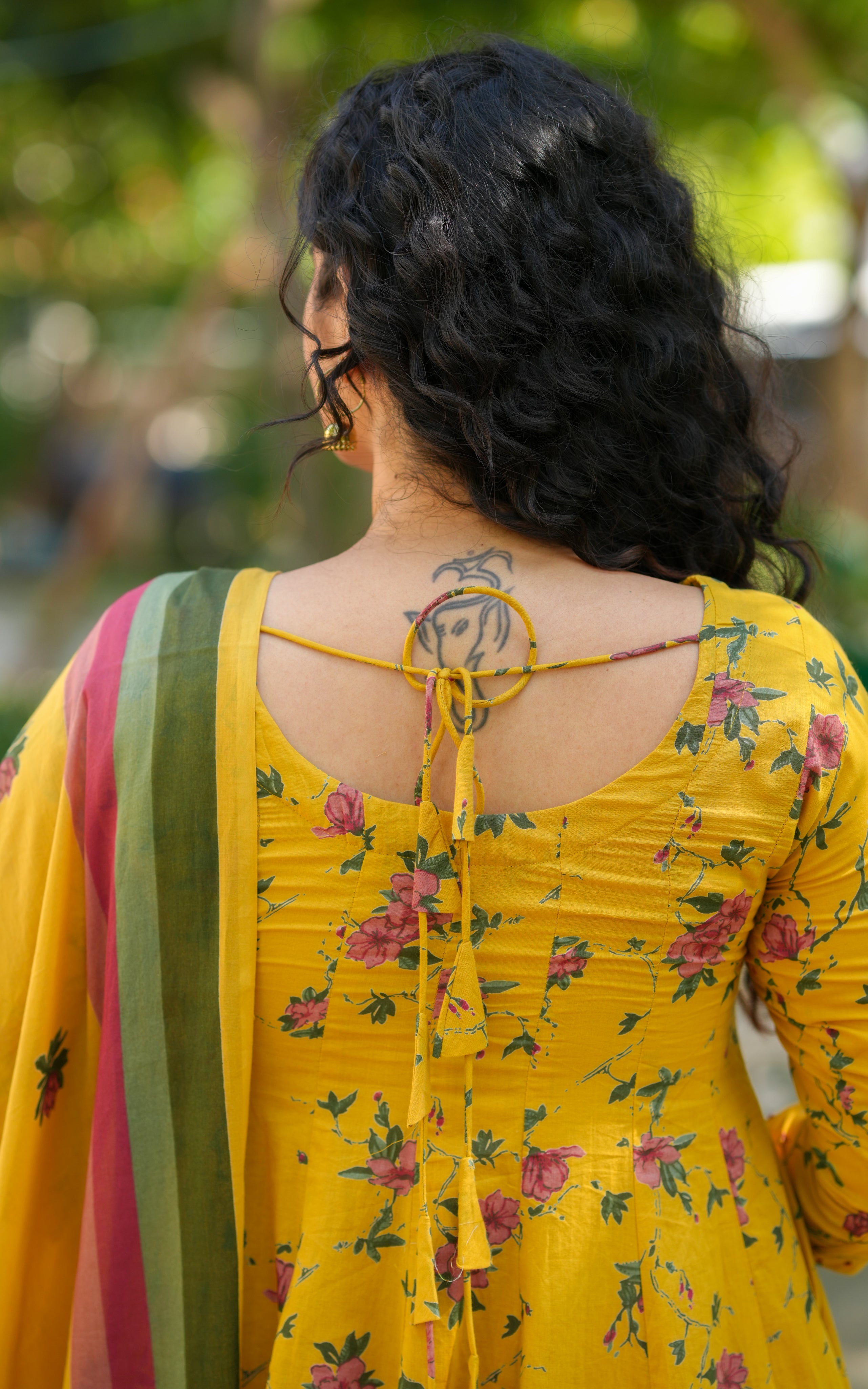 Paavai B (Kurti+Dupatta)