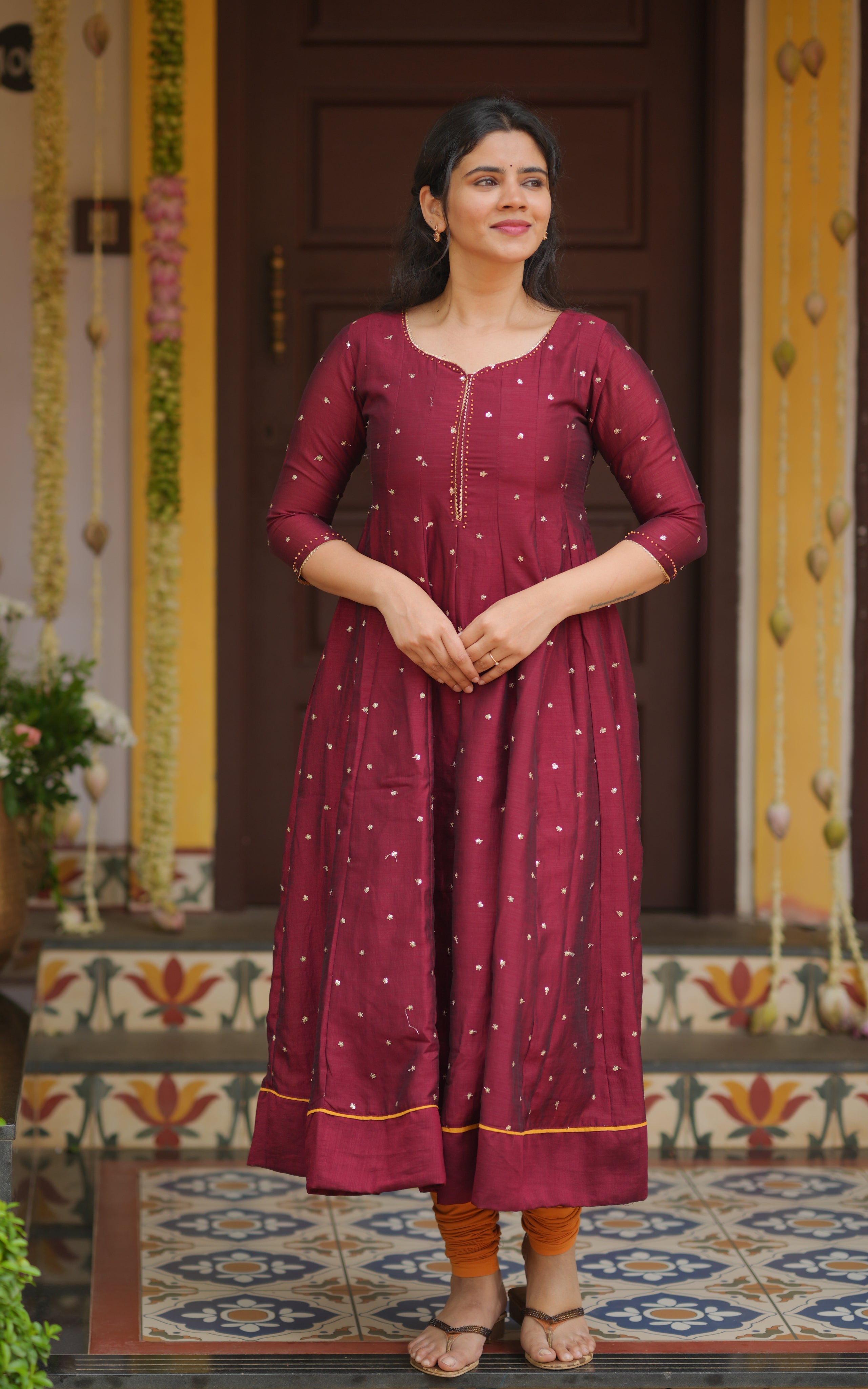 Ashika Burgundy
