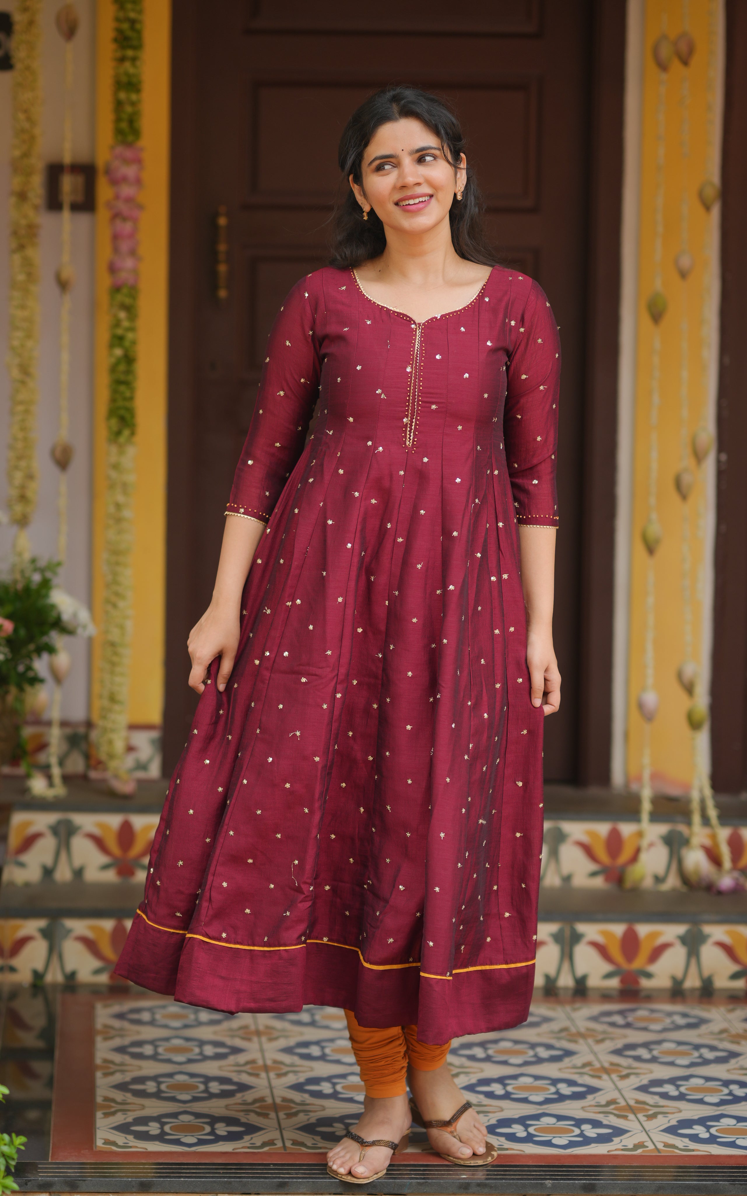 Ashika Burgundy