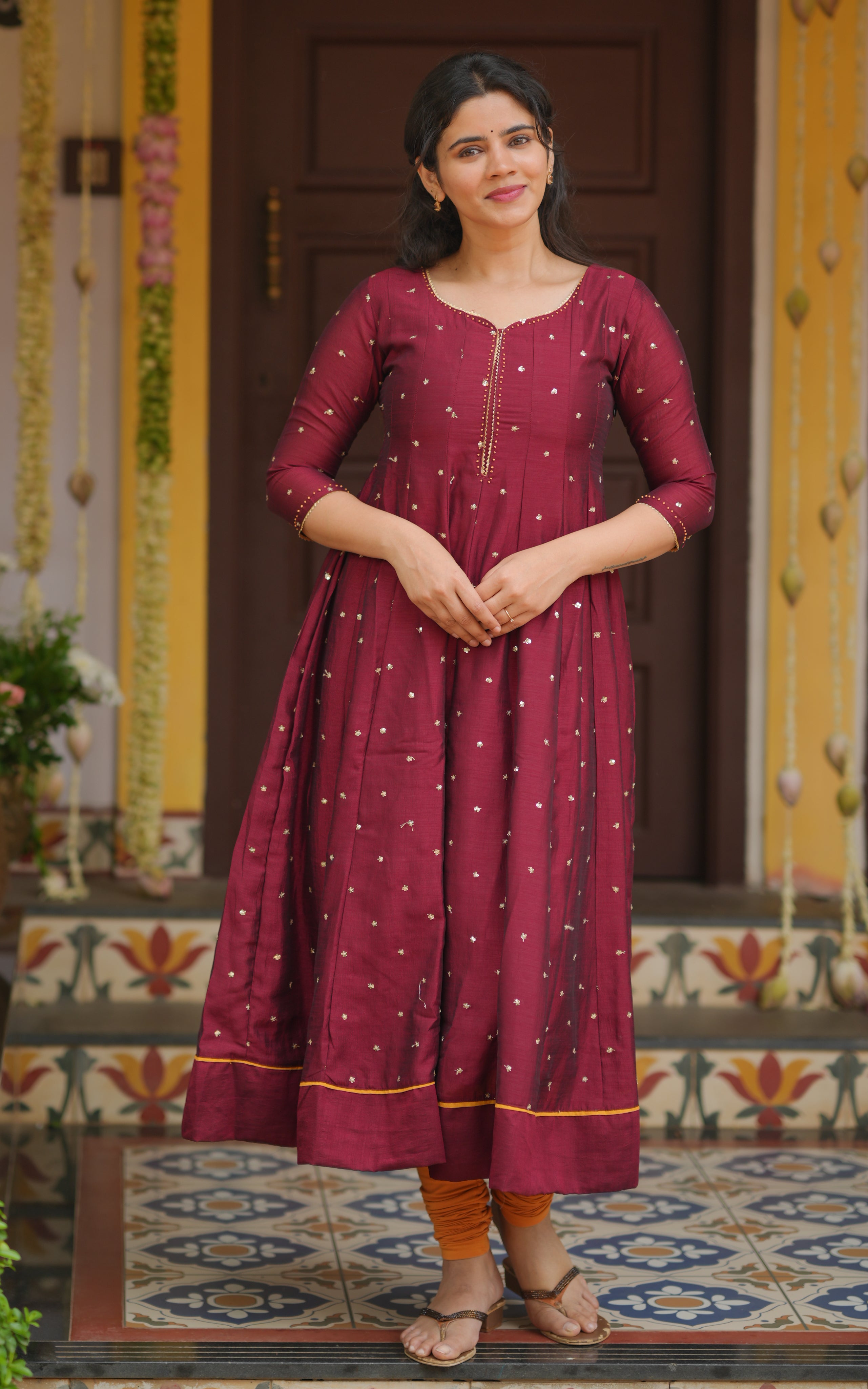 Ashika Burgundy