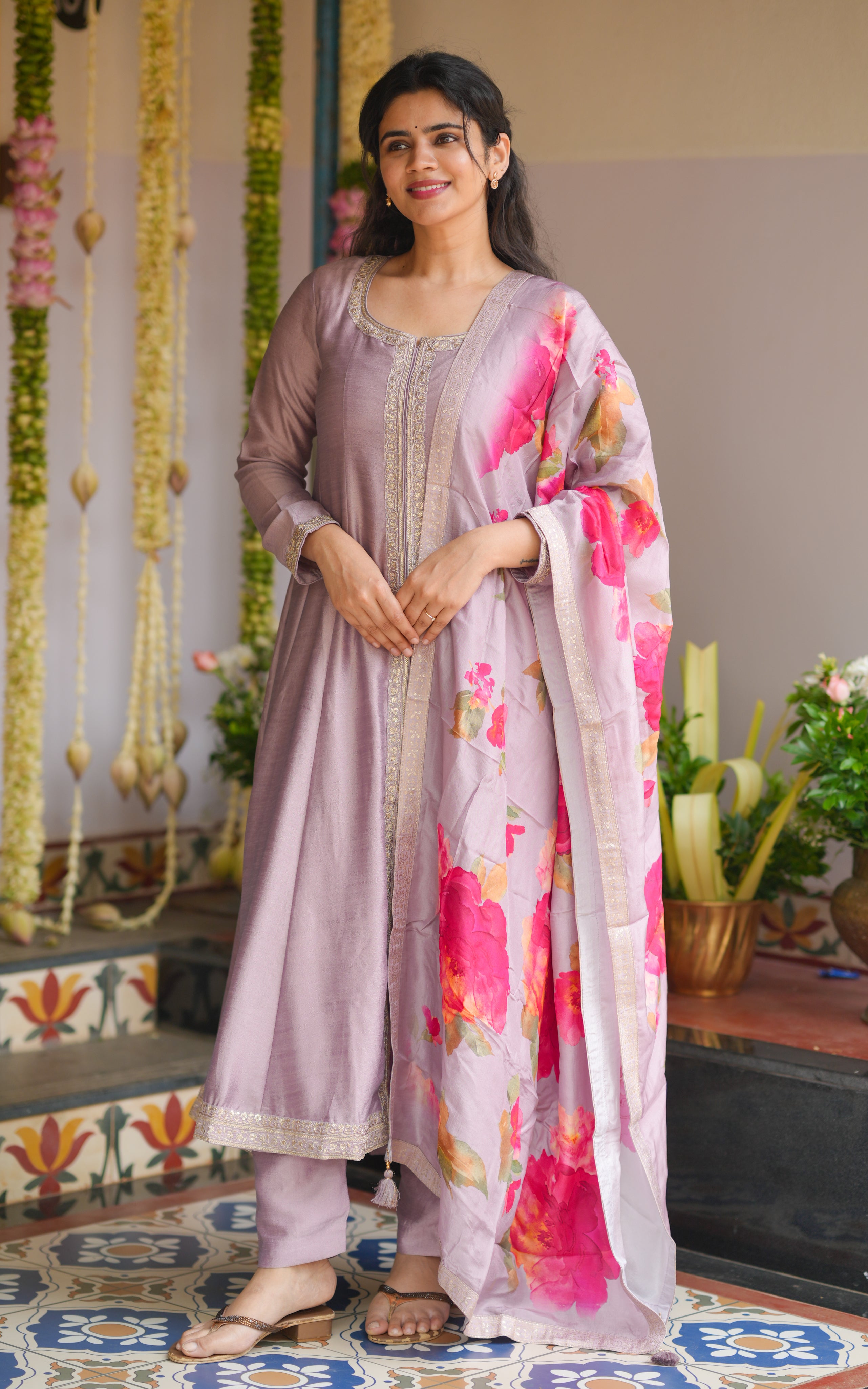 Kadambari B (Kurti+Pant+Dupatta)
