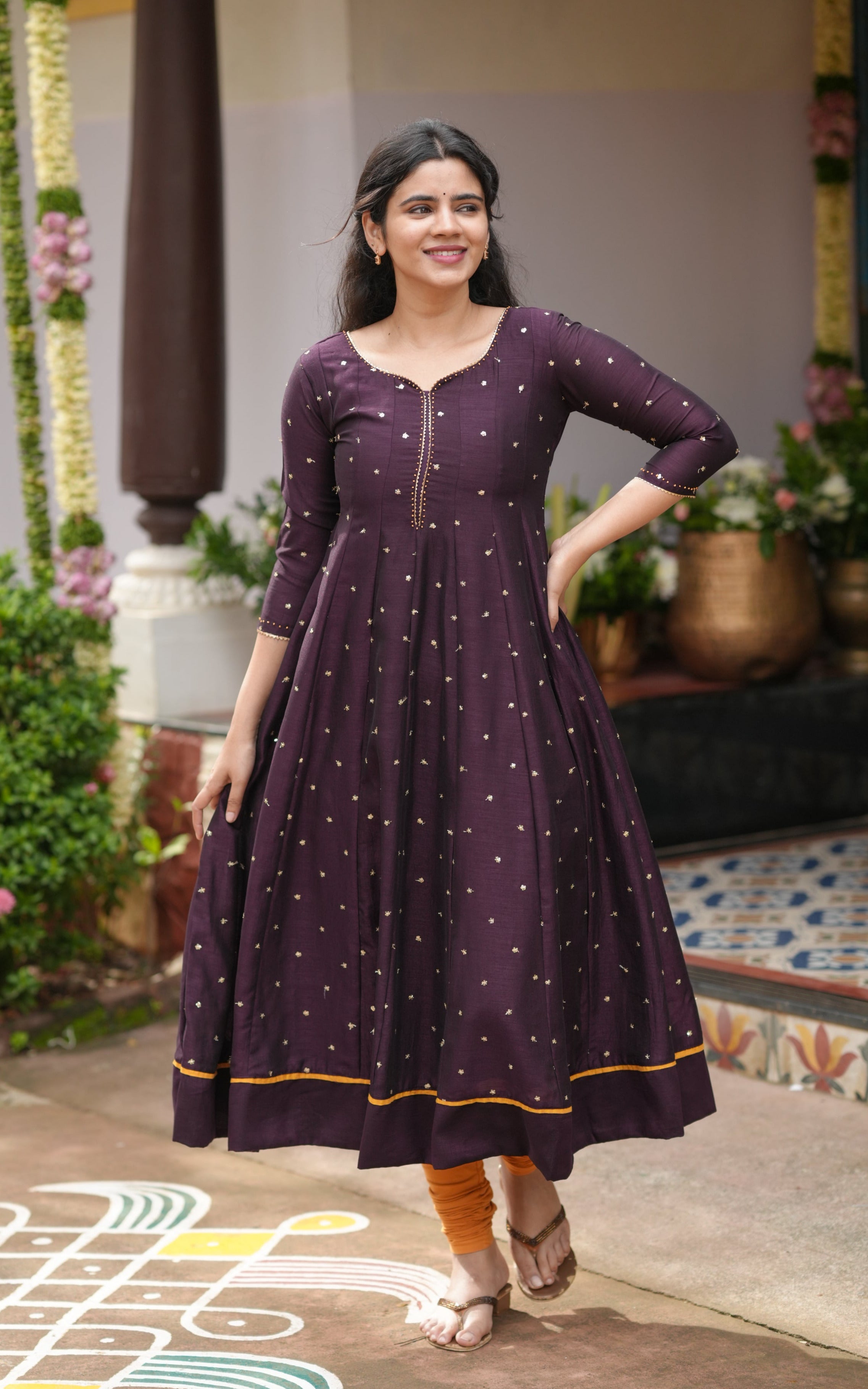 Ashika Burgundy