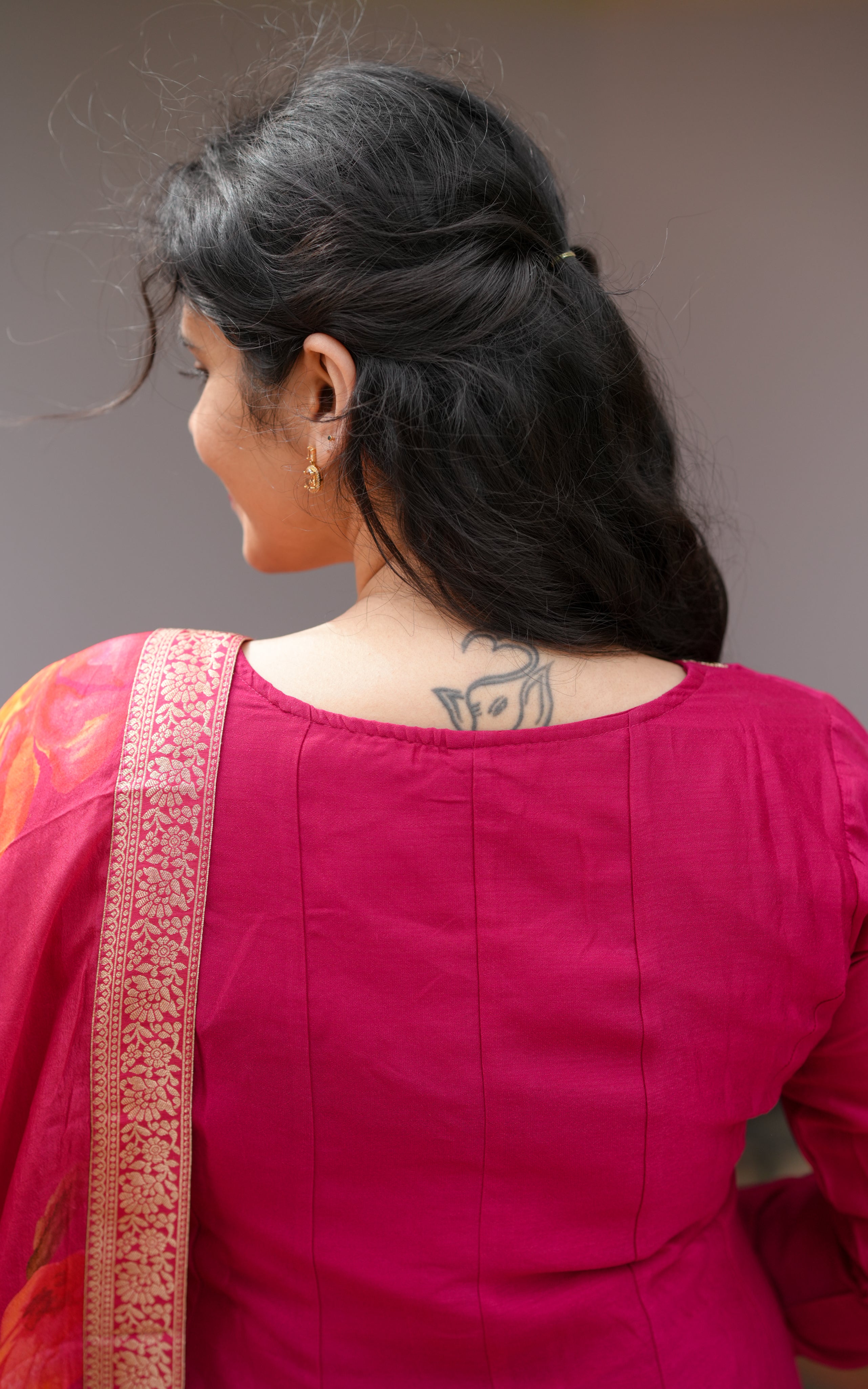 Kadambari A (Kurti+Pant+Dupatta)
