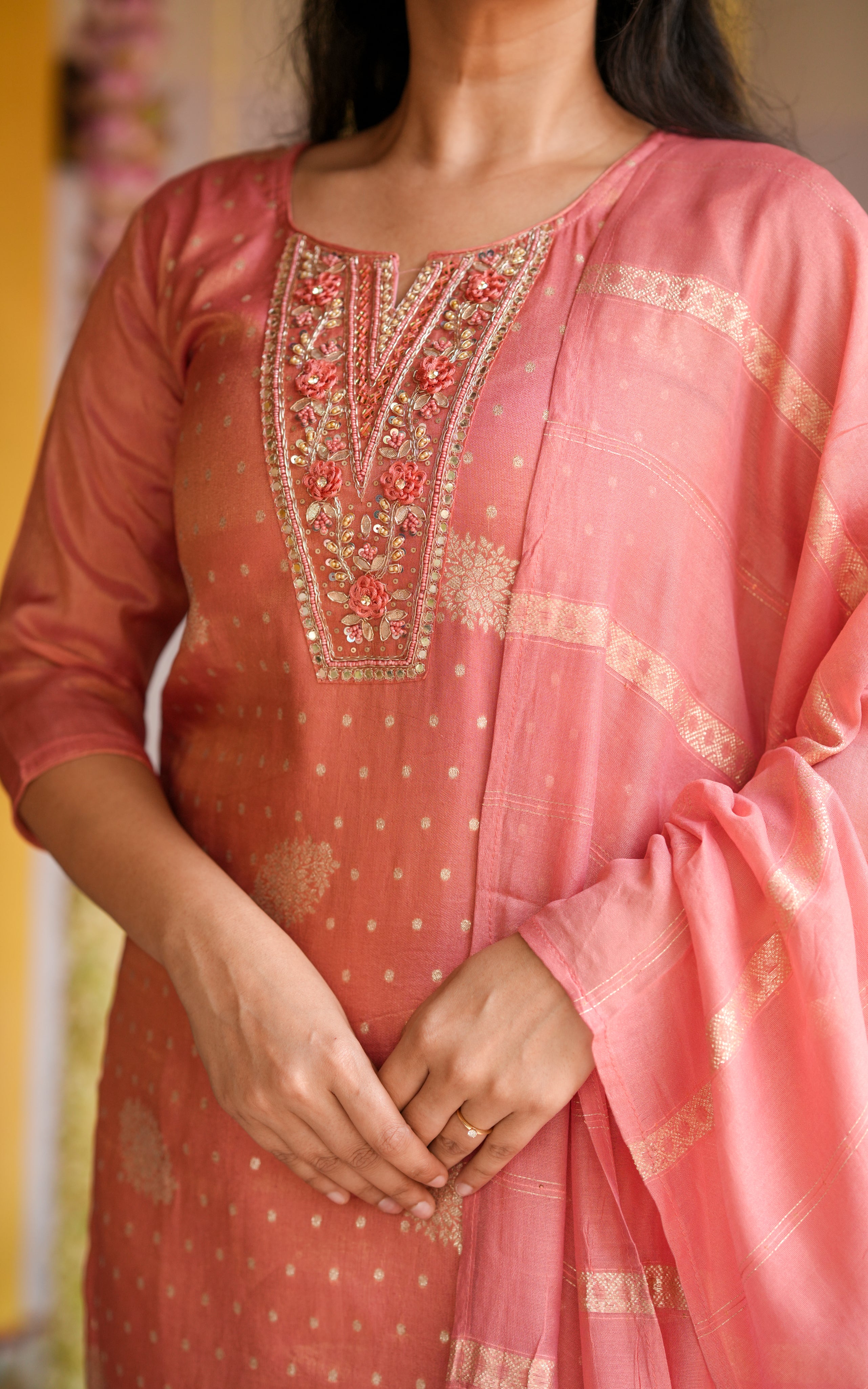 Aster (Kurti+Pant+Dupatta)