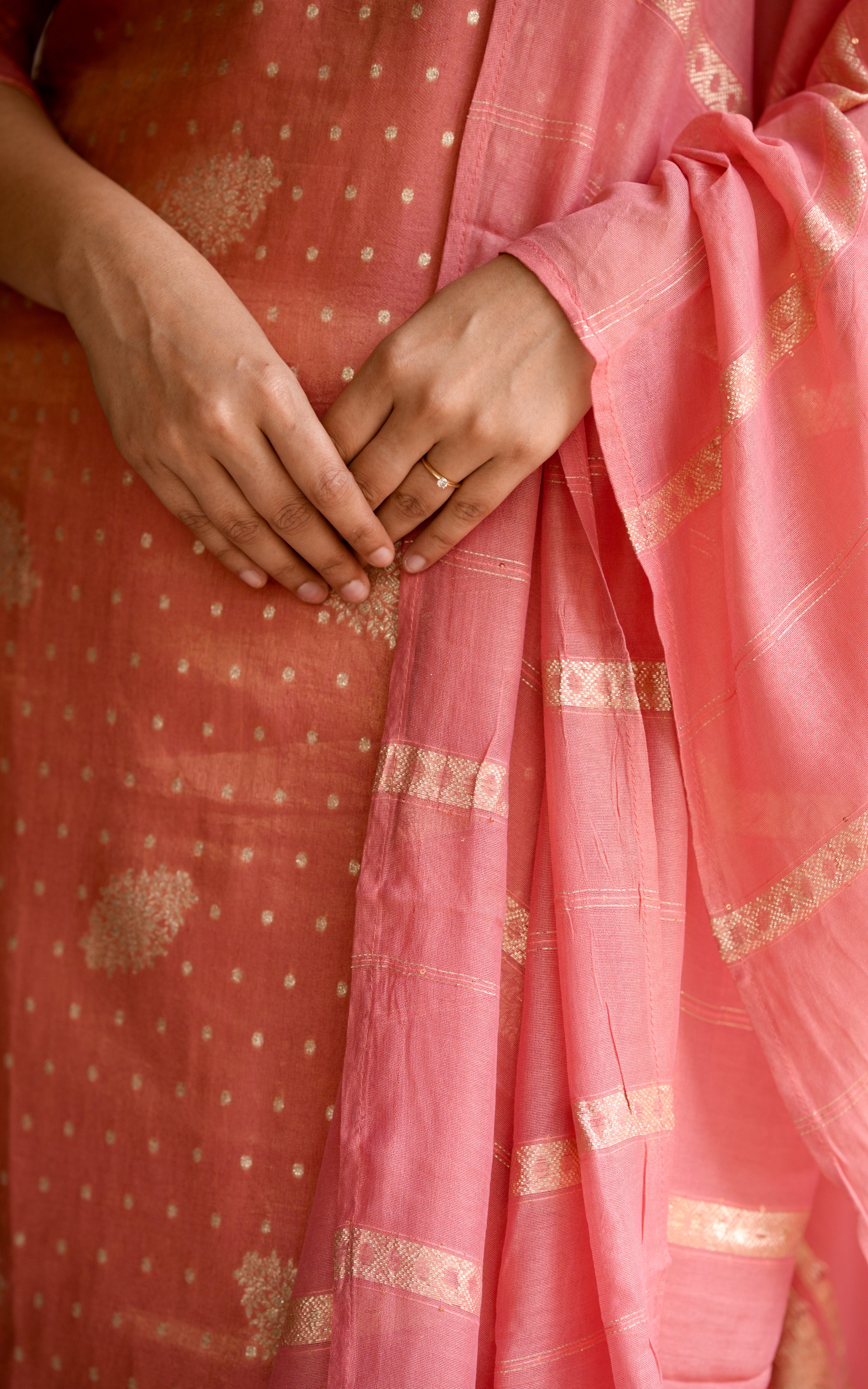 Straight-cut kurti set for women