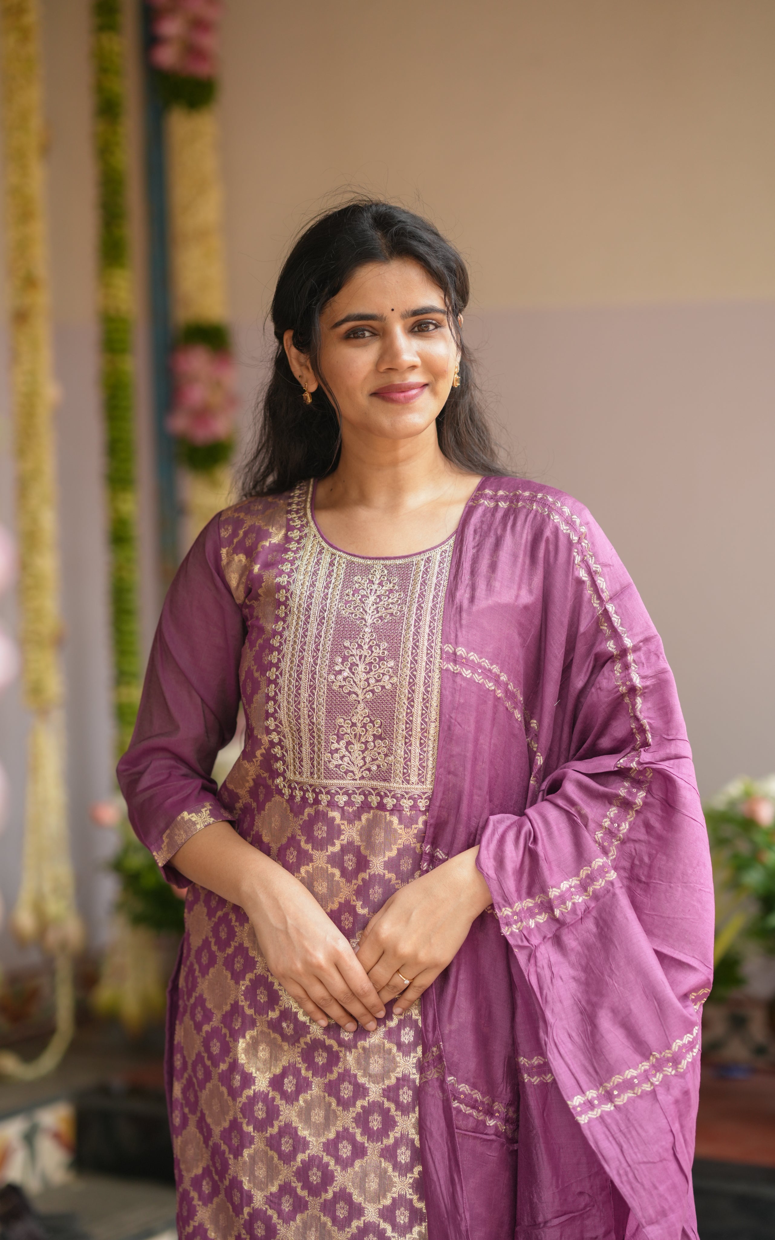 Gazania (Kurti+Pant+Dupatta)
