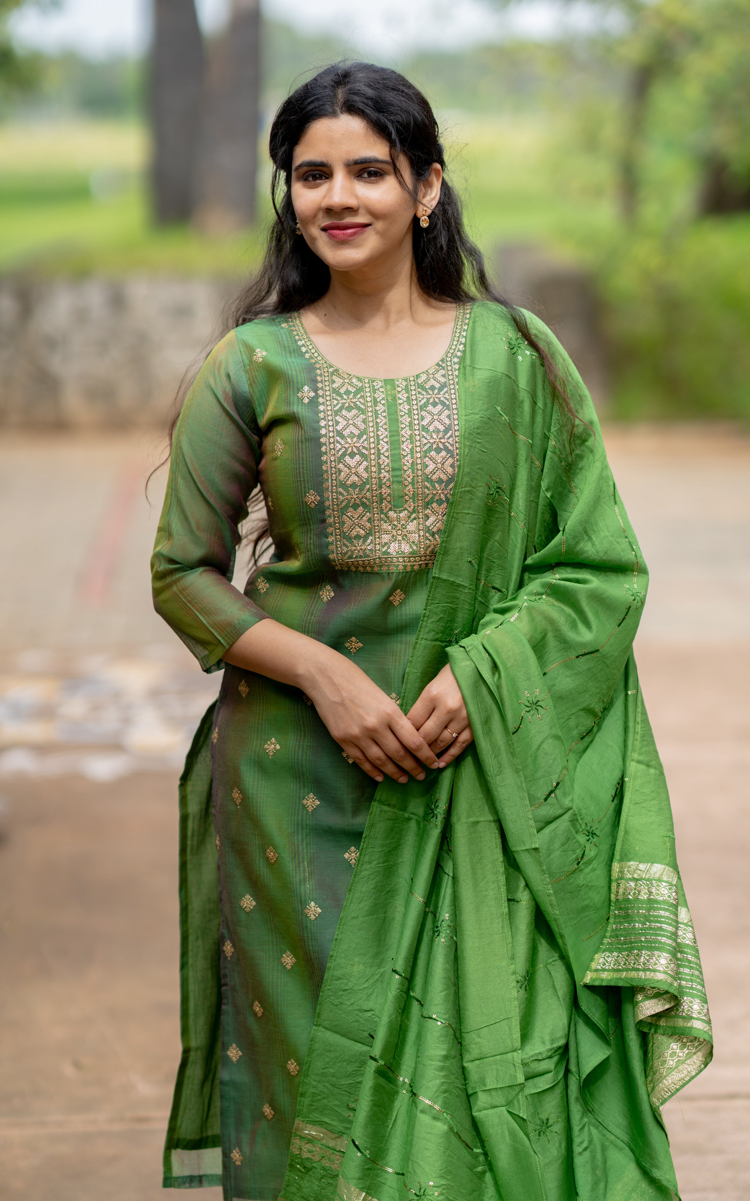 Simple ethnic wear for women
 