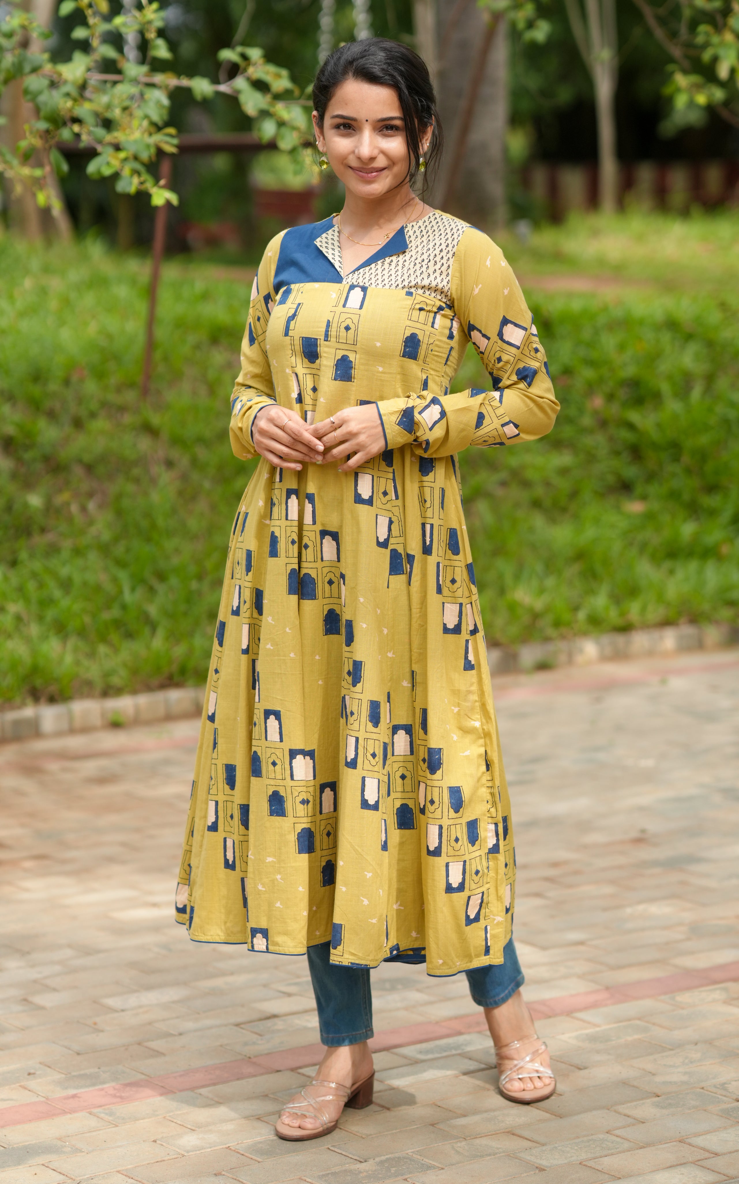 Anarkali kurti for women
