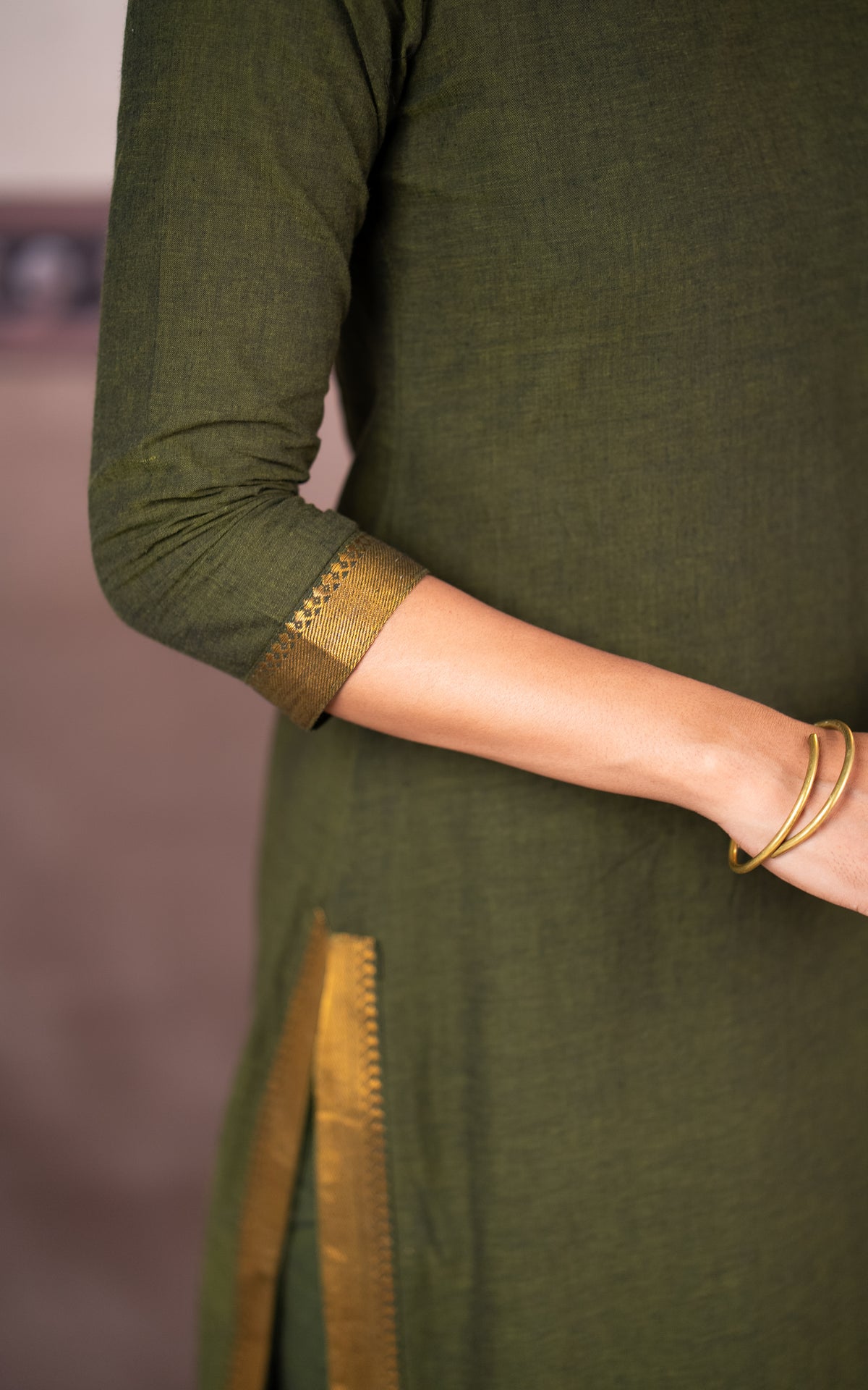Vintage Set D (Kurti+Pant+Dupatta)
