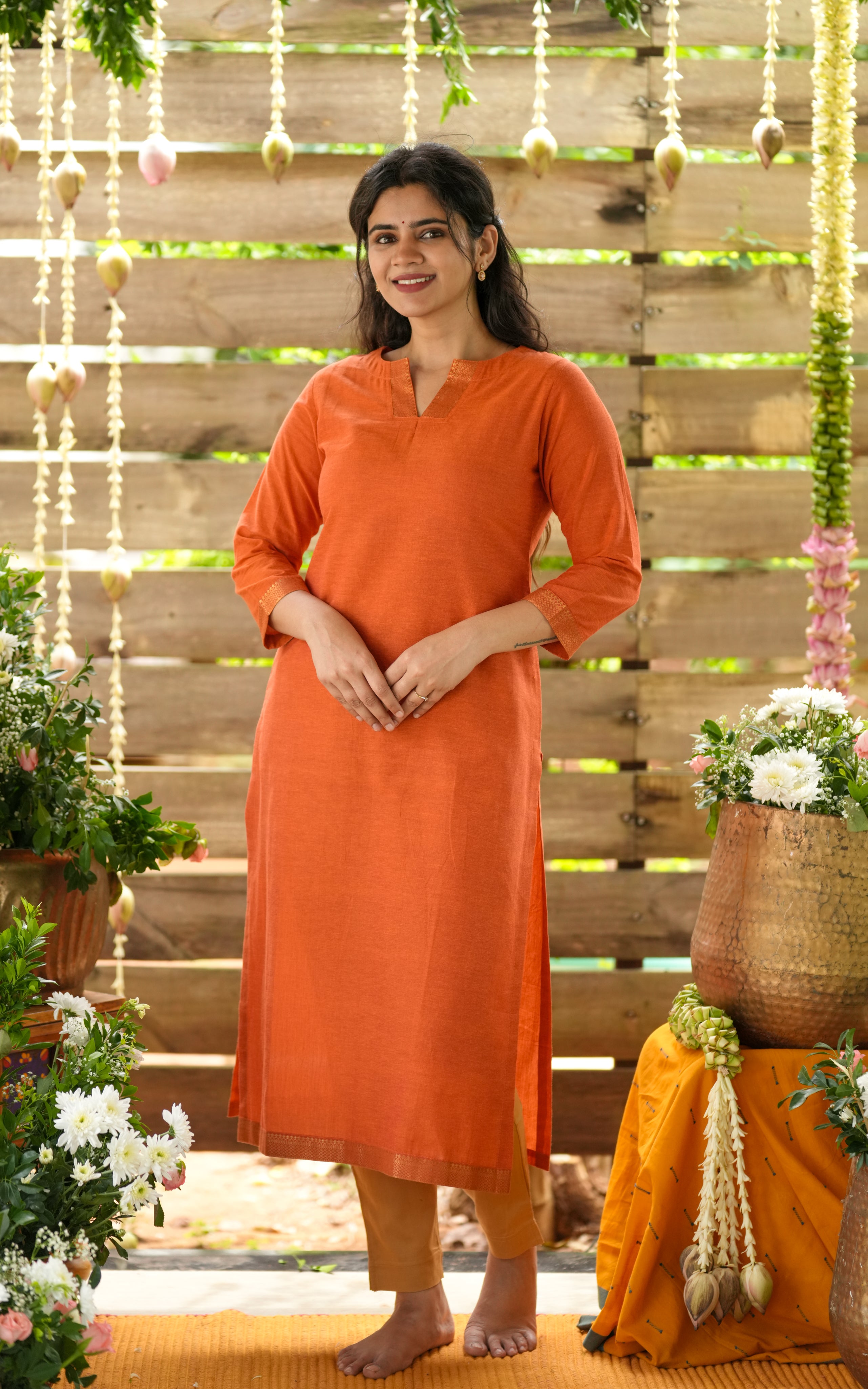 Office wear straight kurti