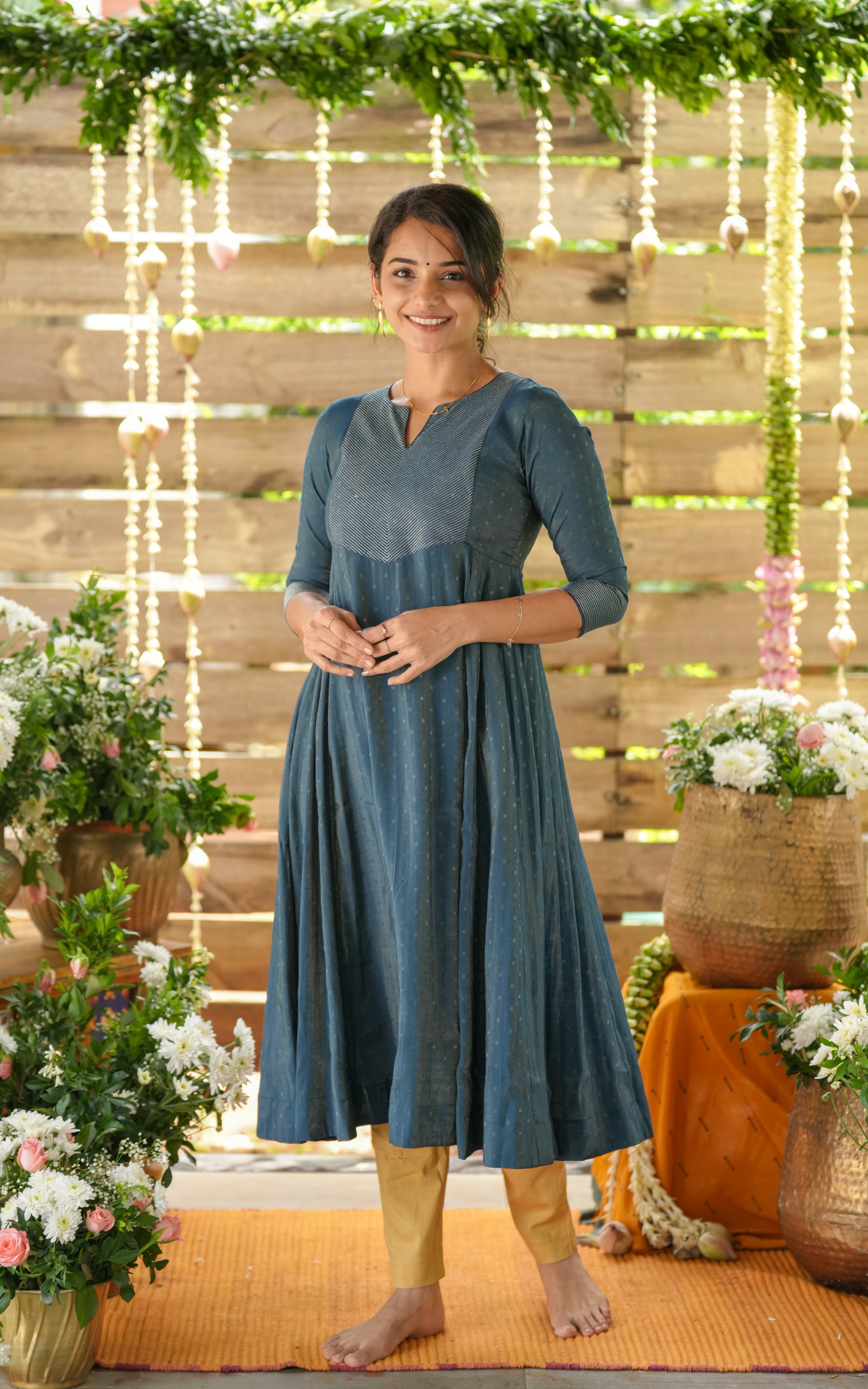 Avni Peacock Blue