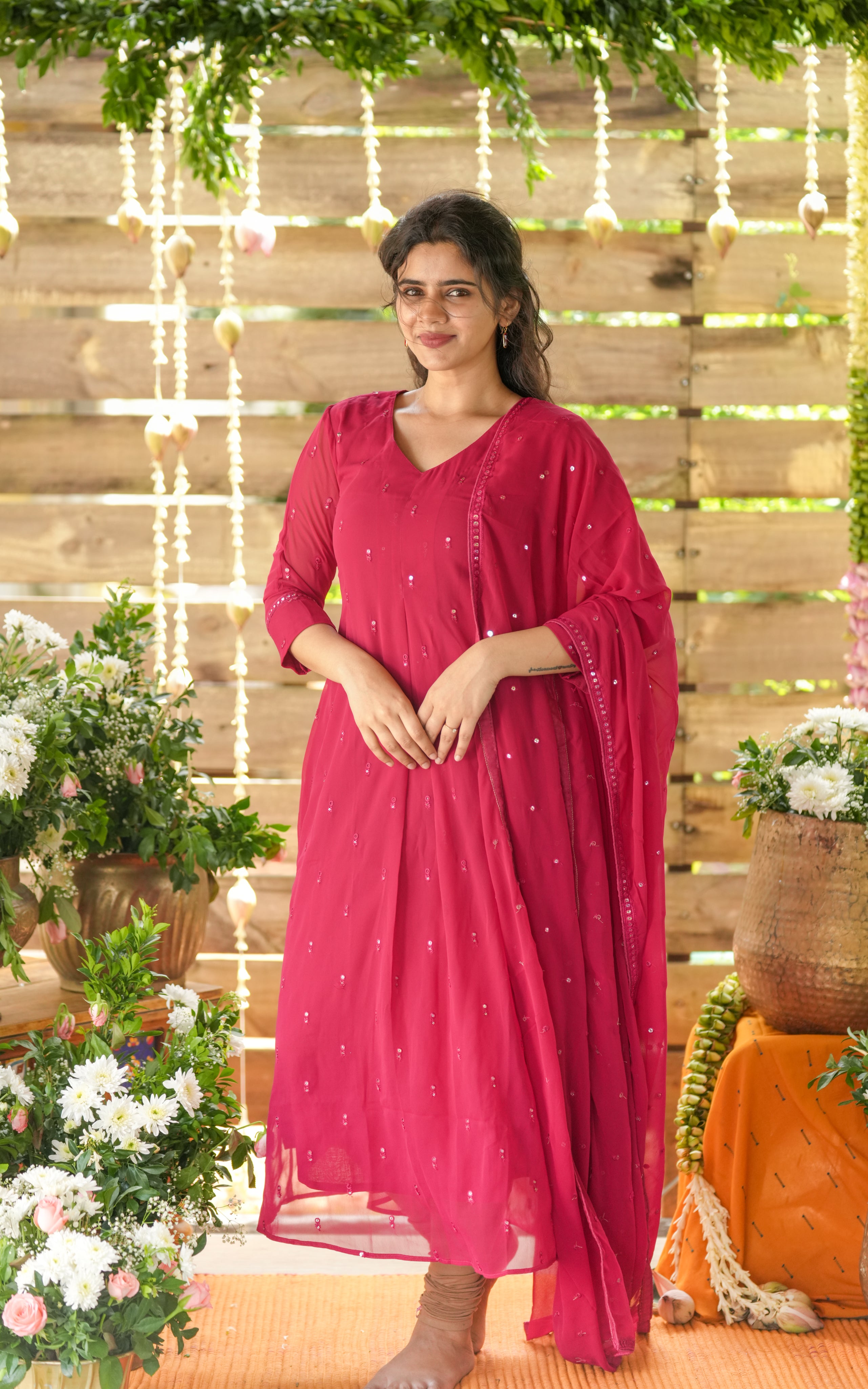Yatra Pink (Kurti+Dupatta)