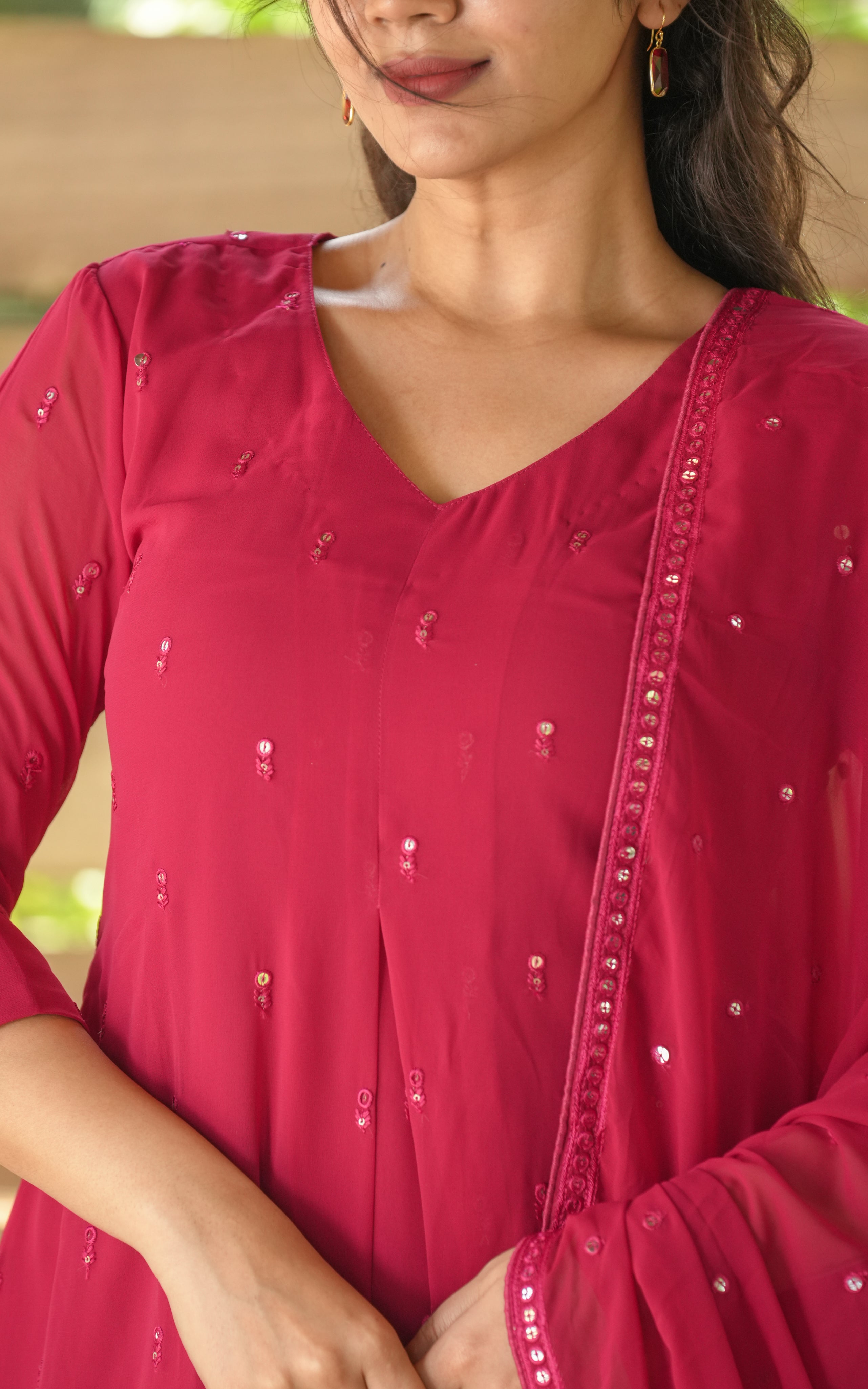 Yatra Pink (Kurti+Dupatta)