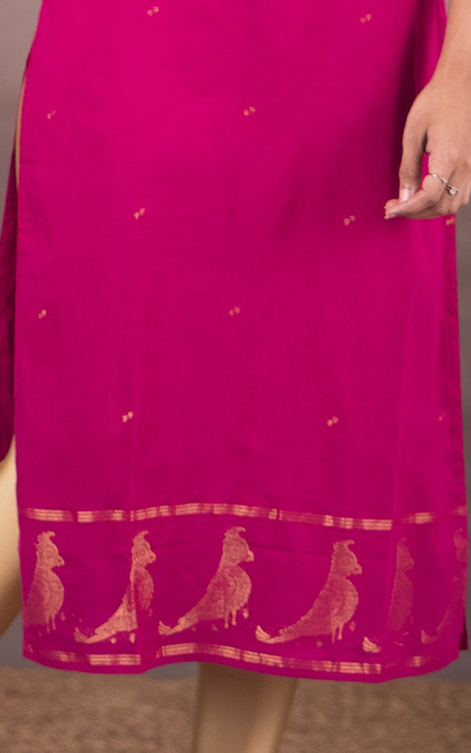 Paingili Pink (Kurti+Dupatta)