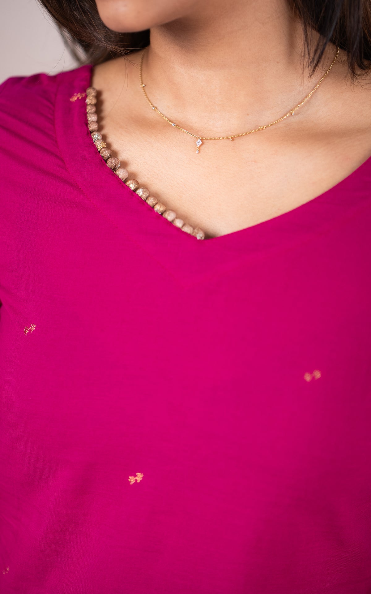 Paingili Pink (Kurti+Dupatta)