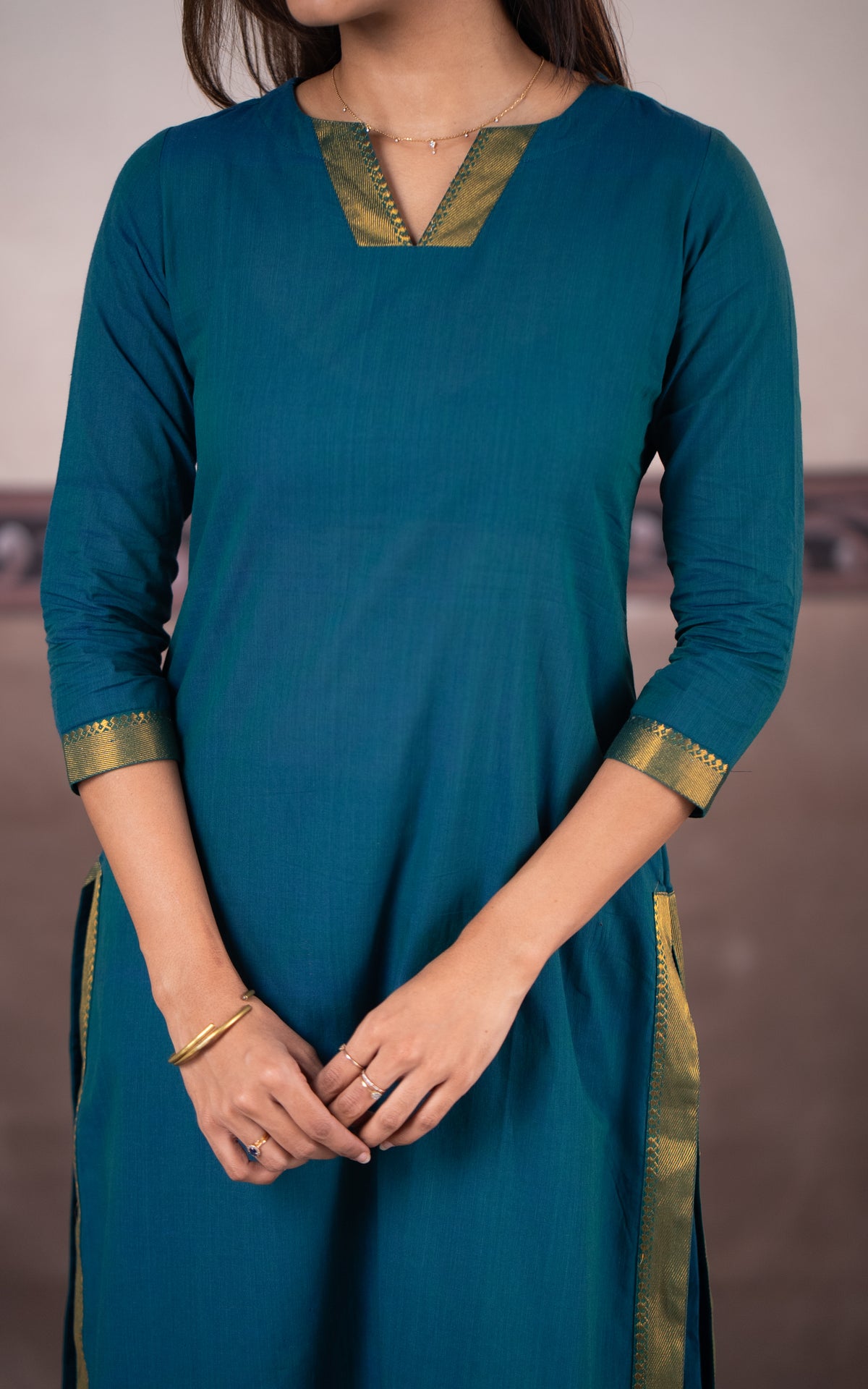 Vintage Set G (Kurti+Pant+Dupatta)