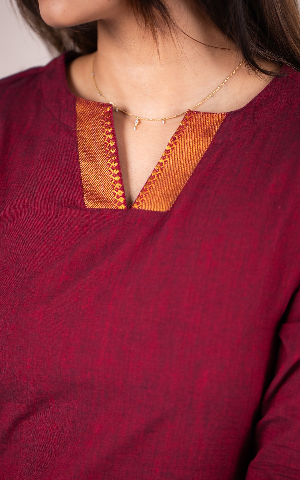 Vintage Set F (Kurti+Pant+Dupatta)