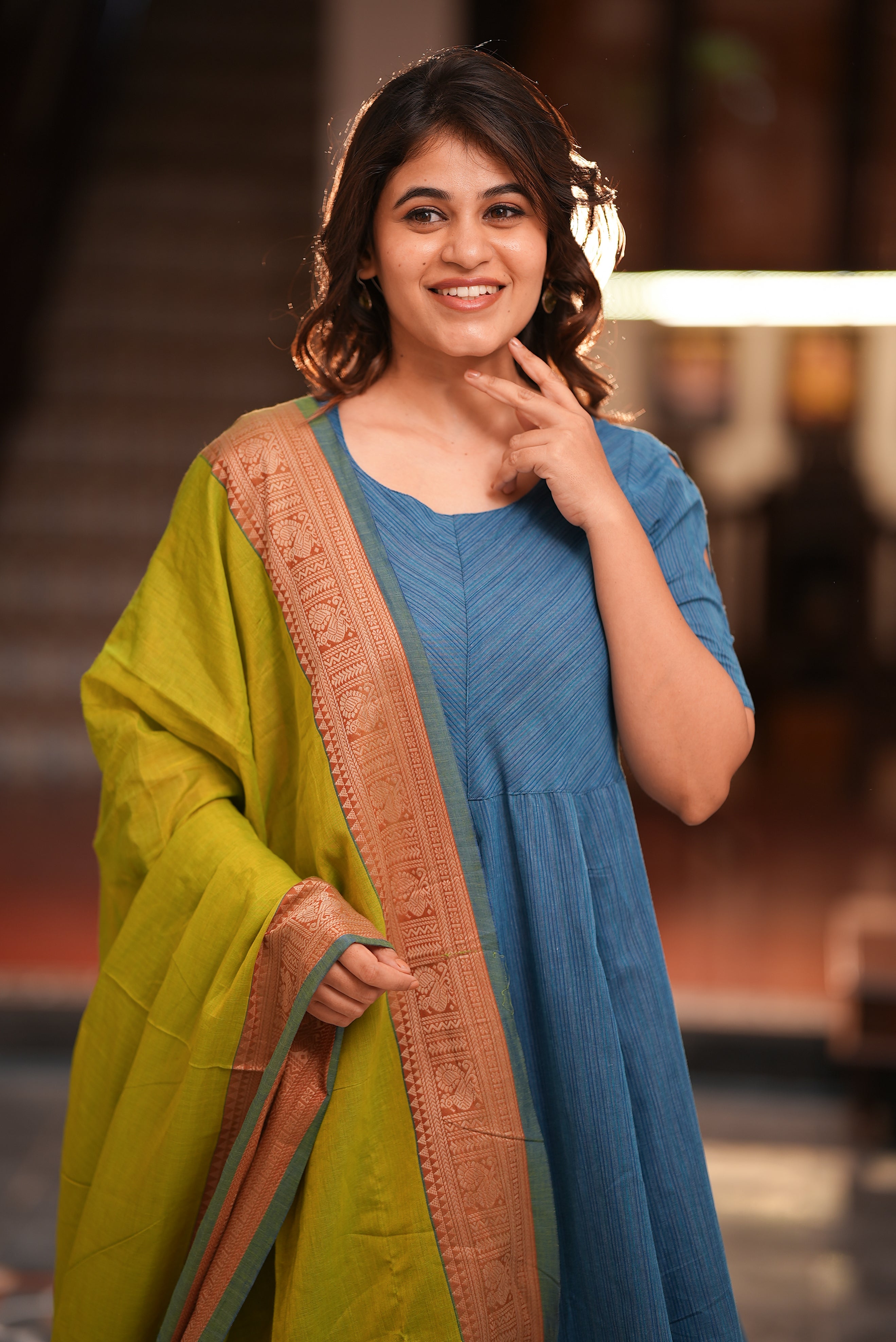 Prabanjana (Kurti+Dupatta)