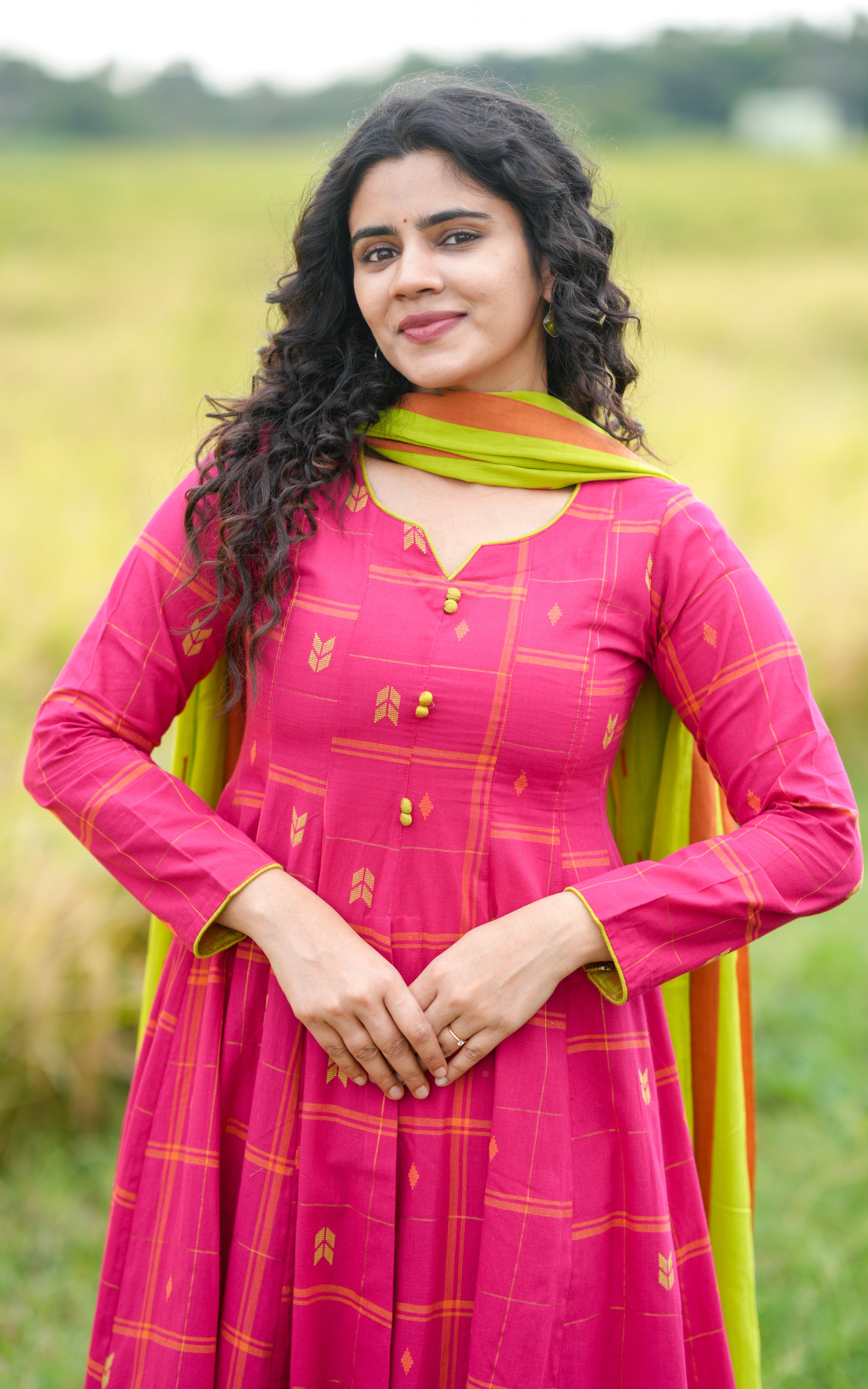 Inbamathi (Kurti+Pant+Dupatta)