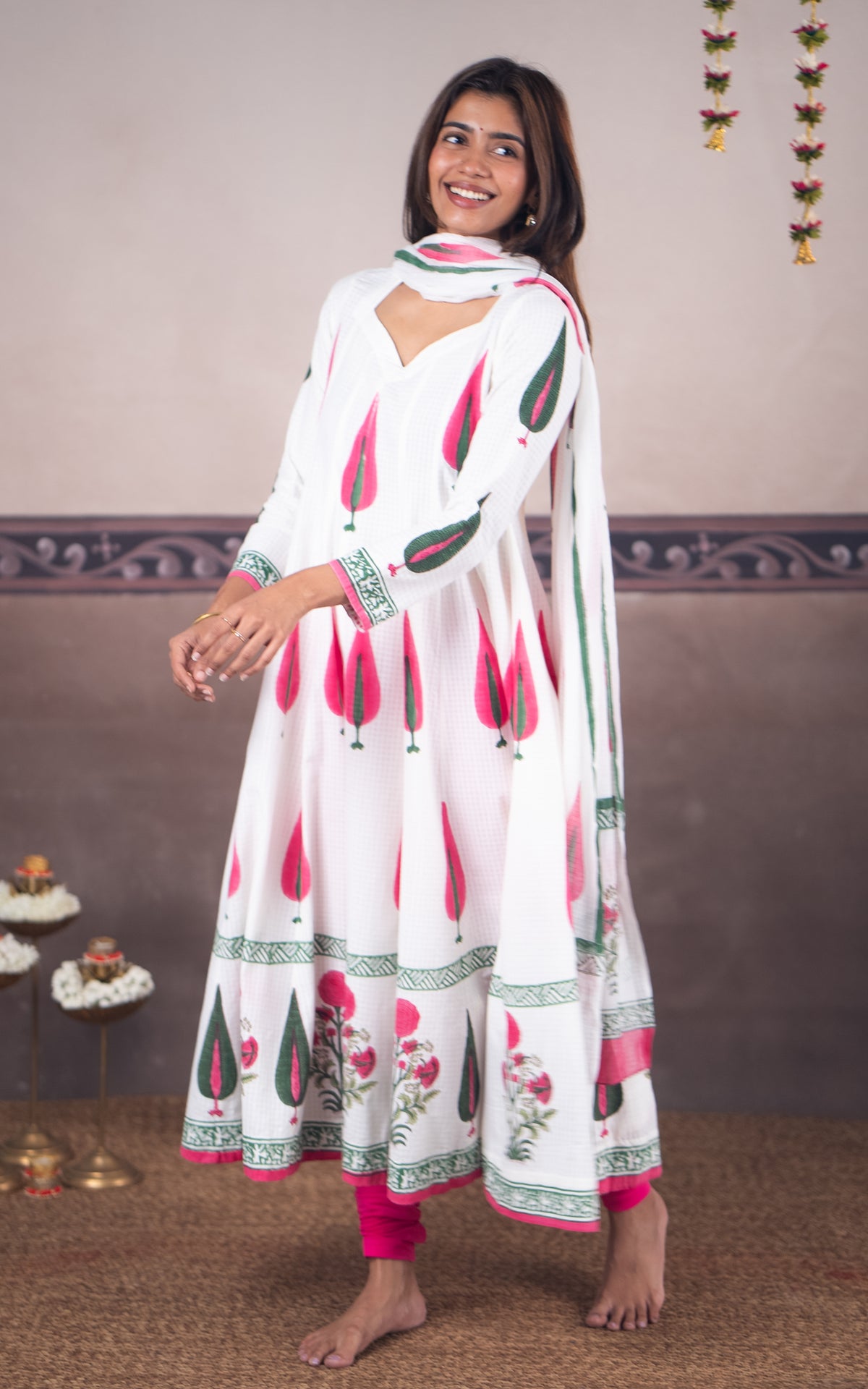Block Magic C (Kurti+Dupatta)