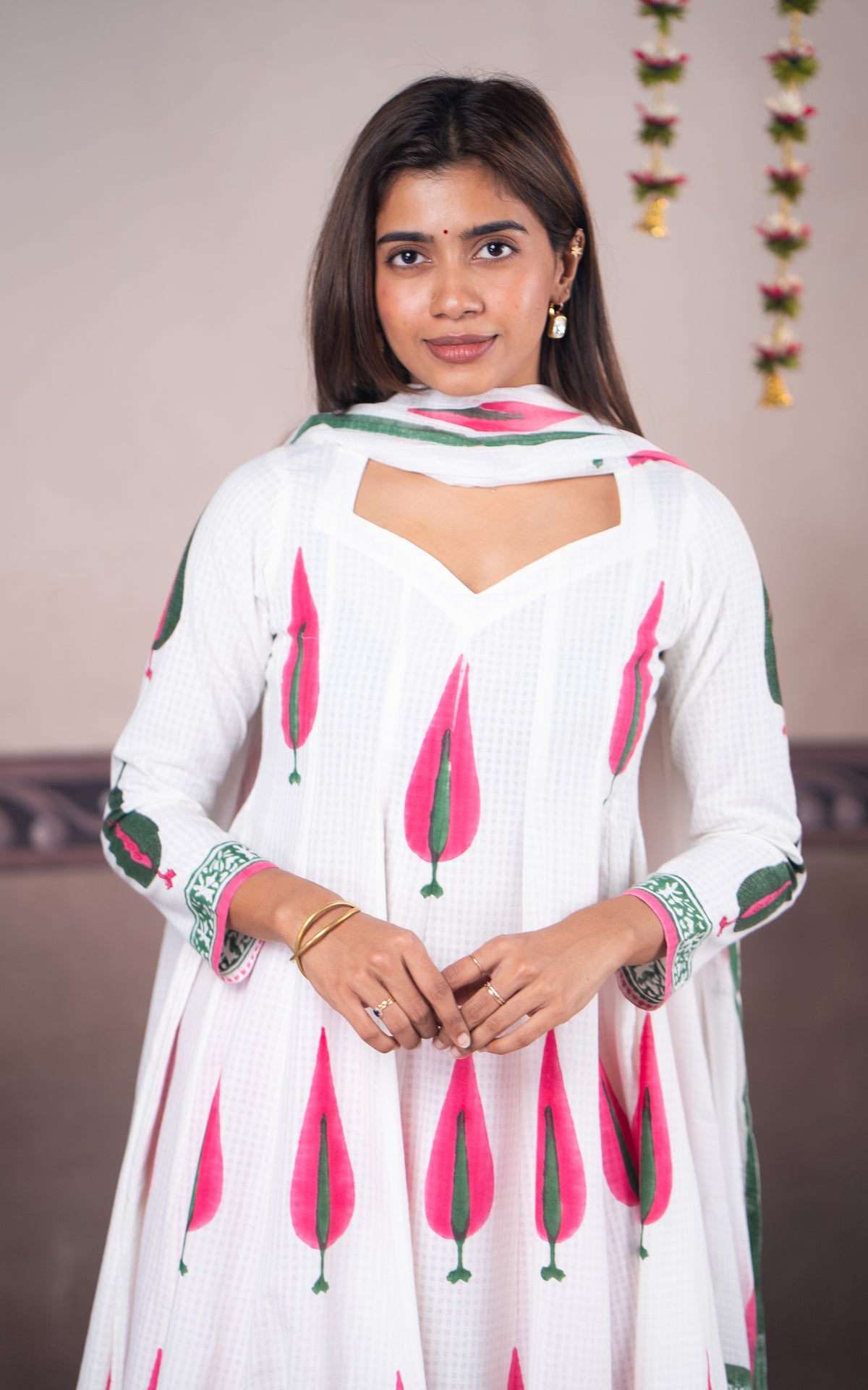 Block Magic C (Kurti+Dupatta)