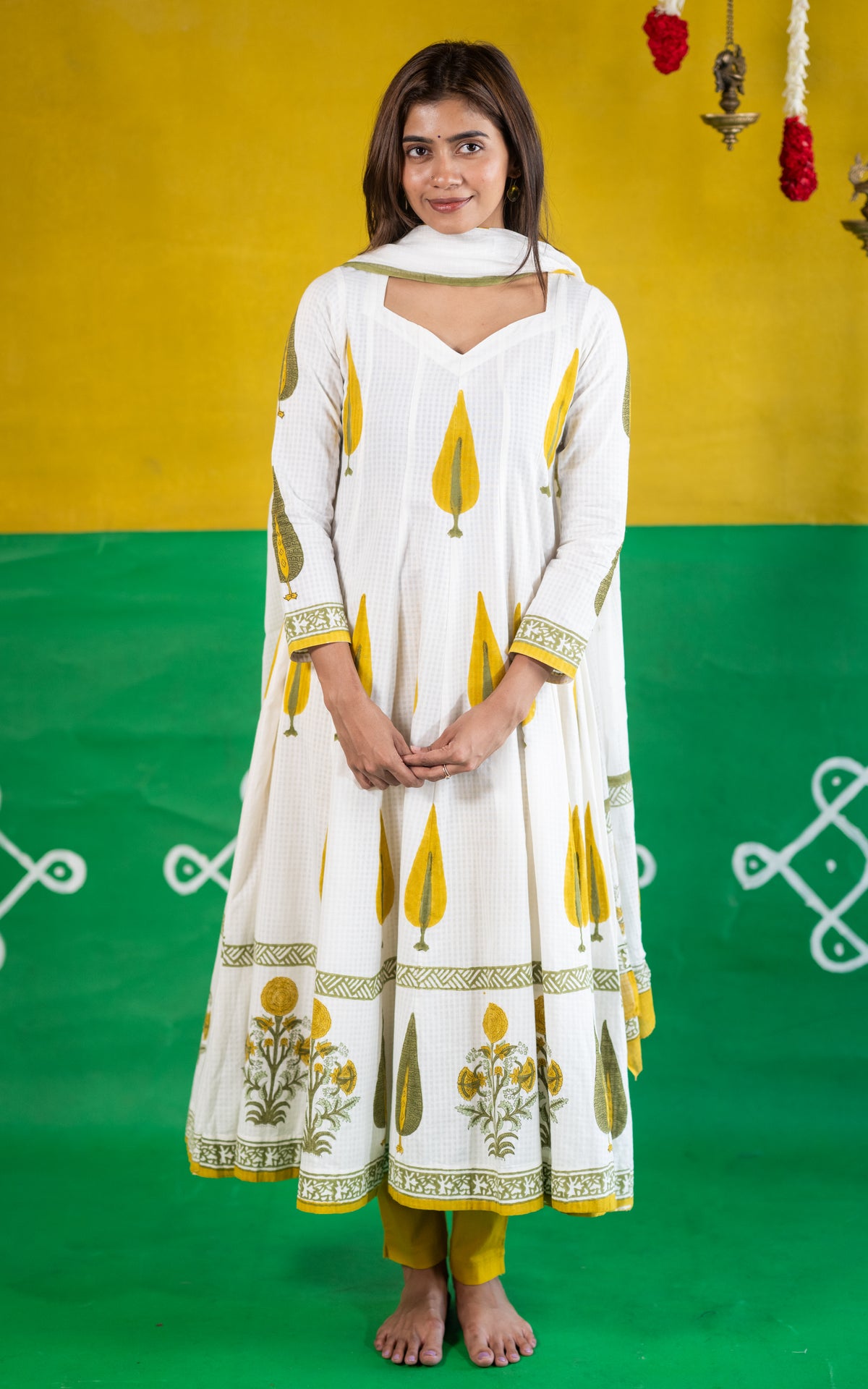 Block Magic A (Kurti+Dupatta)