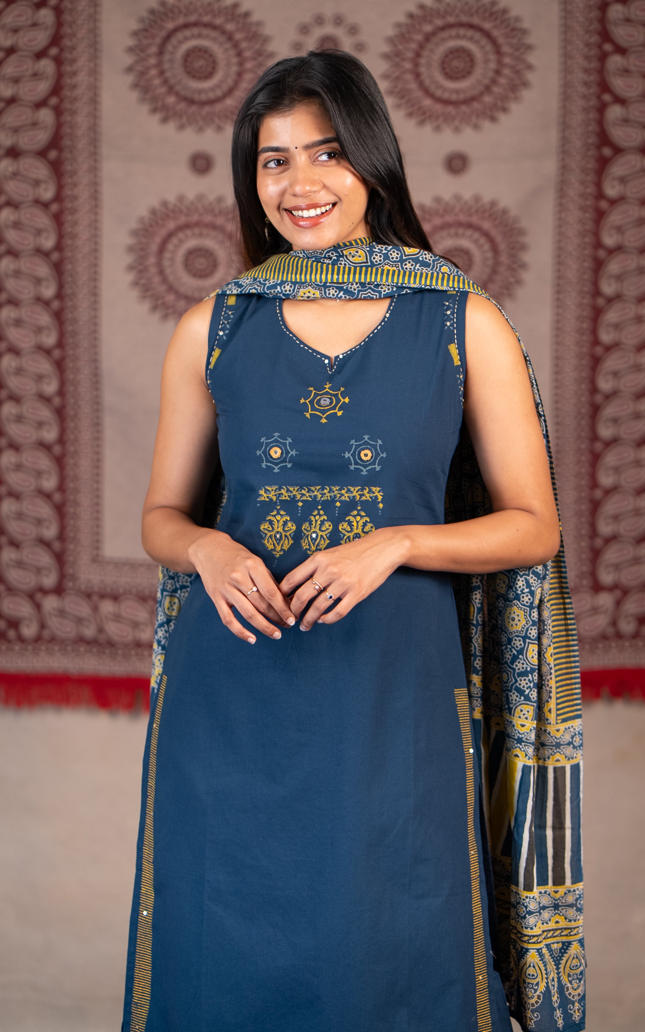 Kavyasri (Kurti+Pant+Dupatta)