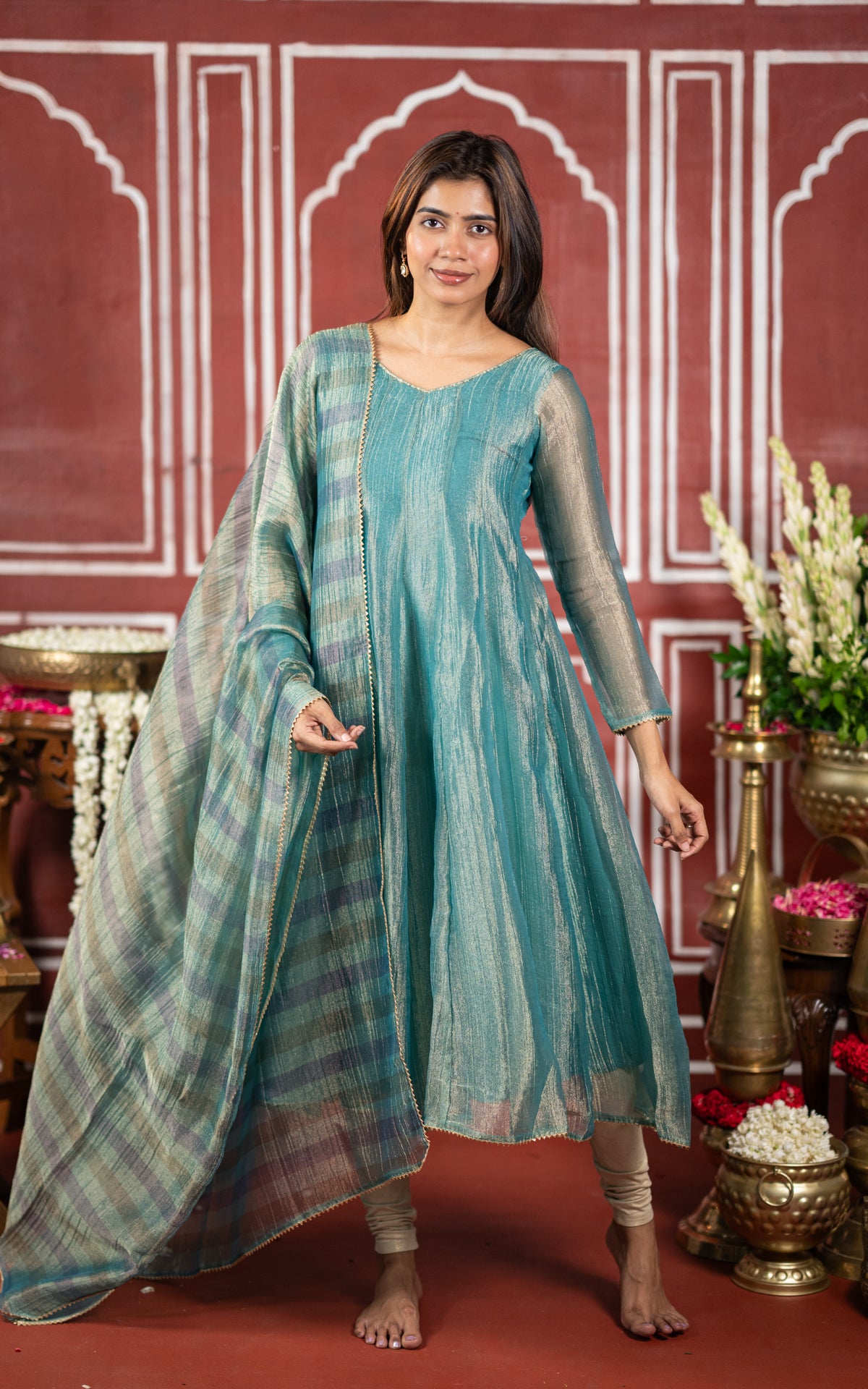 Diwali Night C (Kurti+Dupatta)